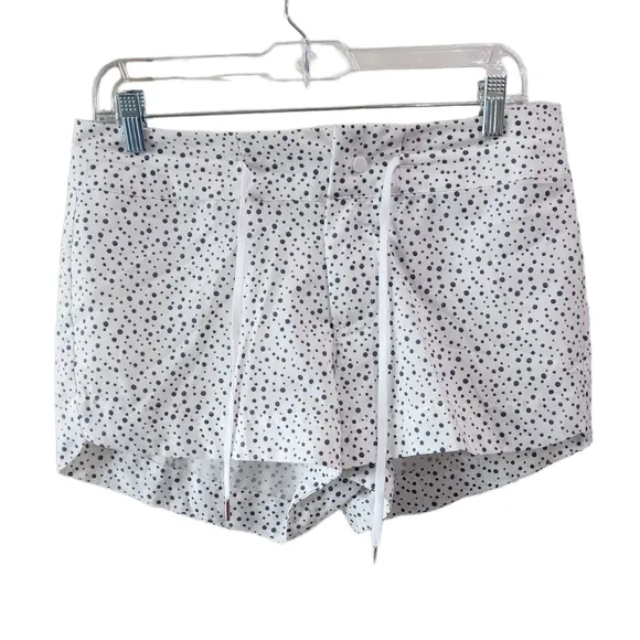 🆕️ CALIA Women's Swim Board Shorts polka dot white navy