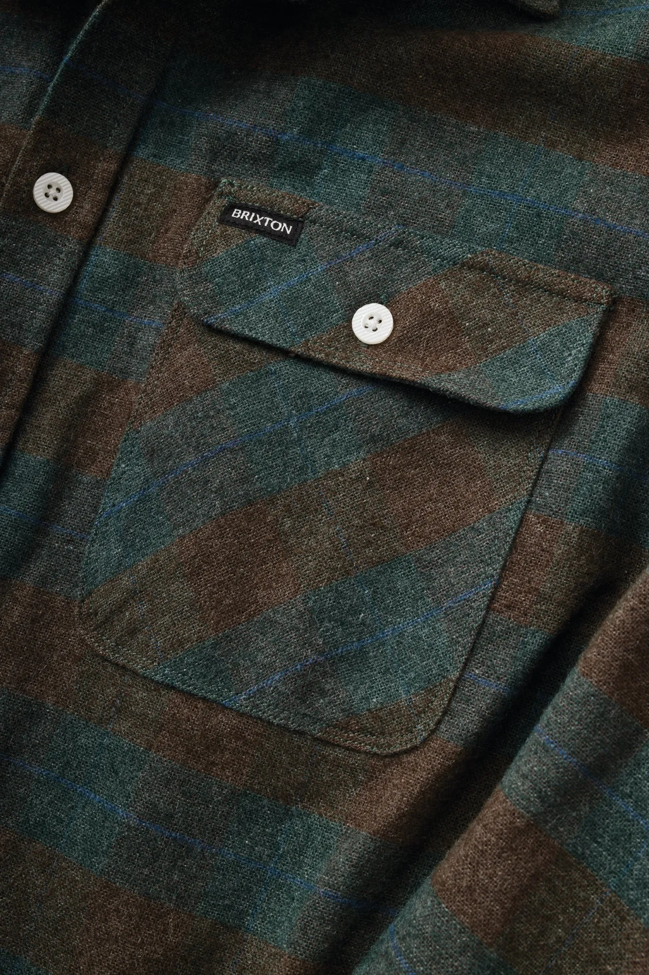 01213 Brixton Bowery L/S Flannel