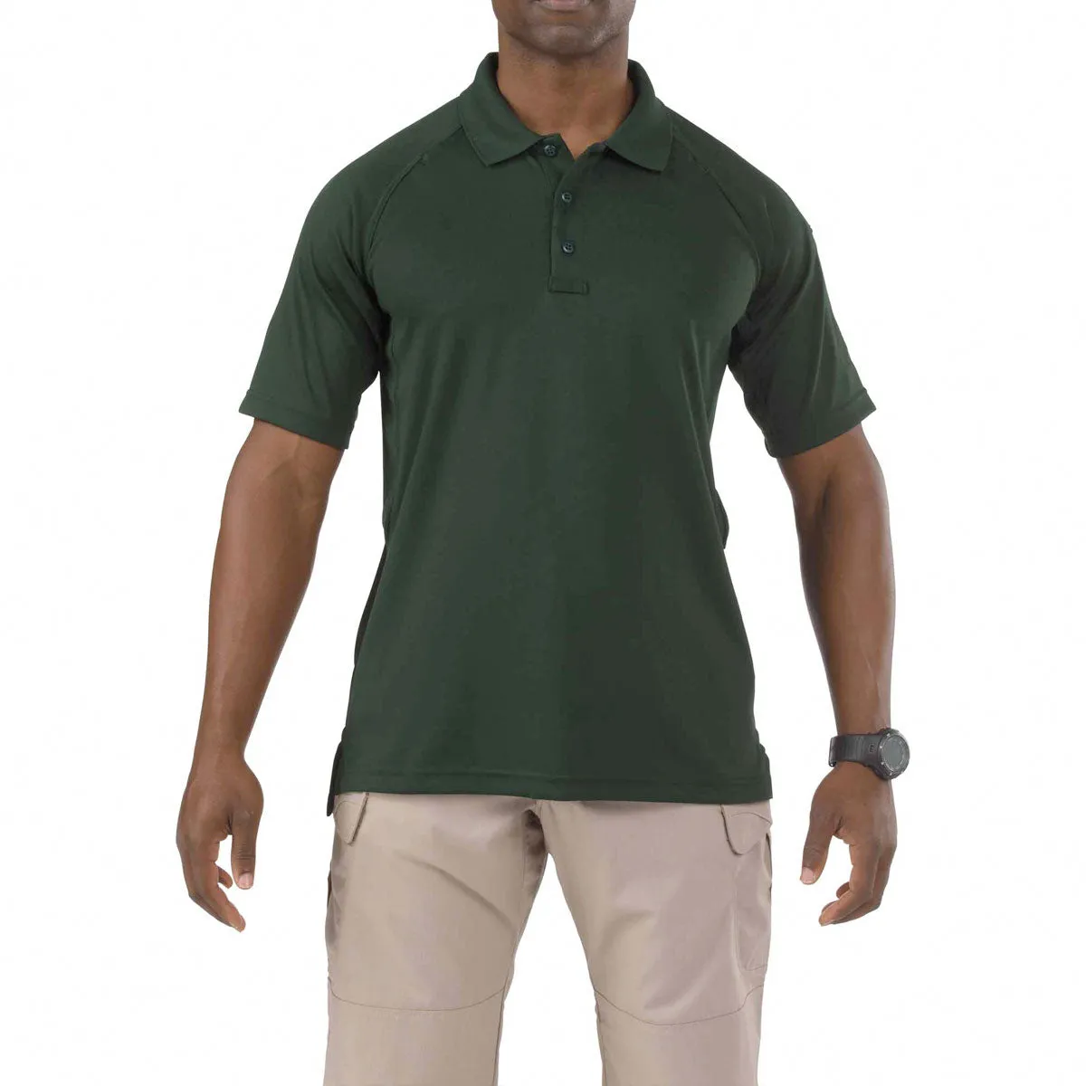 5.11 Tactical Performance Short Sleeve Polo Shirts L.E. Green (Copy)