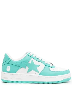 A BATHING APE® BAPE STA two-tone sneakers-light blue