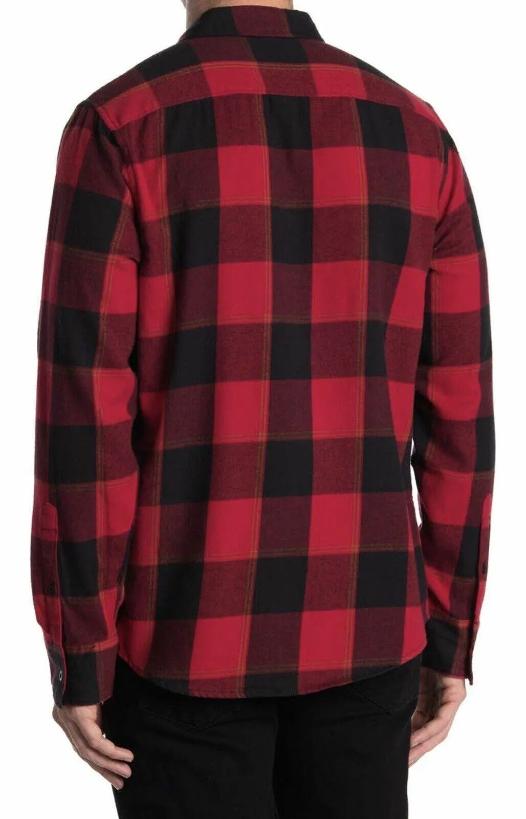Abound Plaid Flannel long Sleeve mens shirt size XL