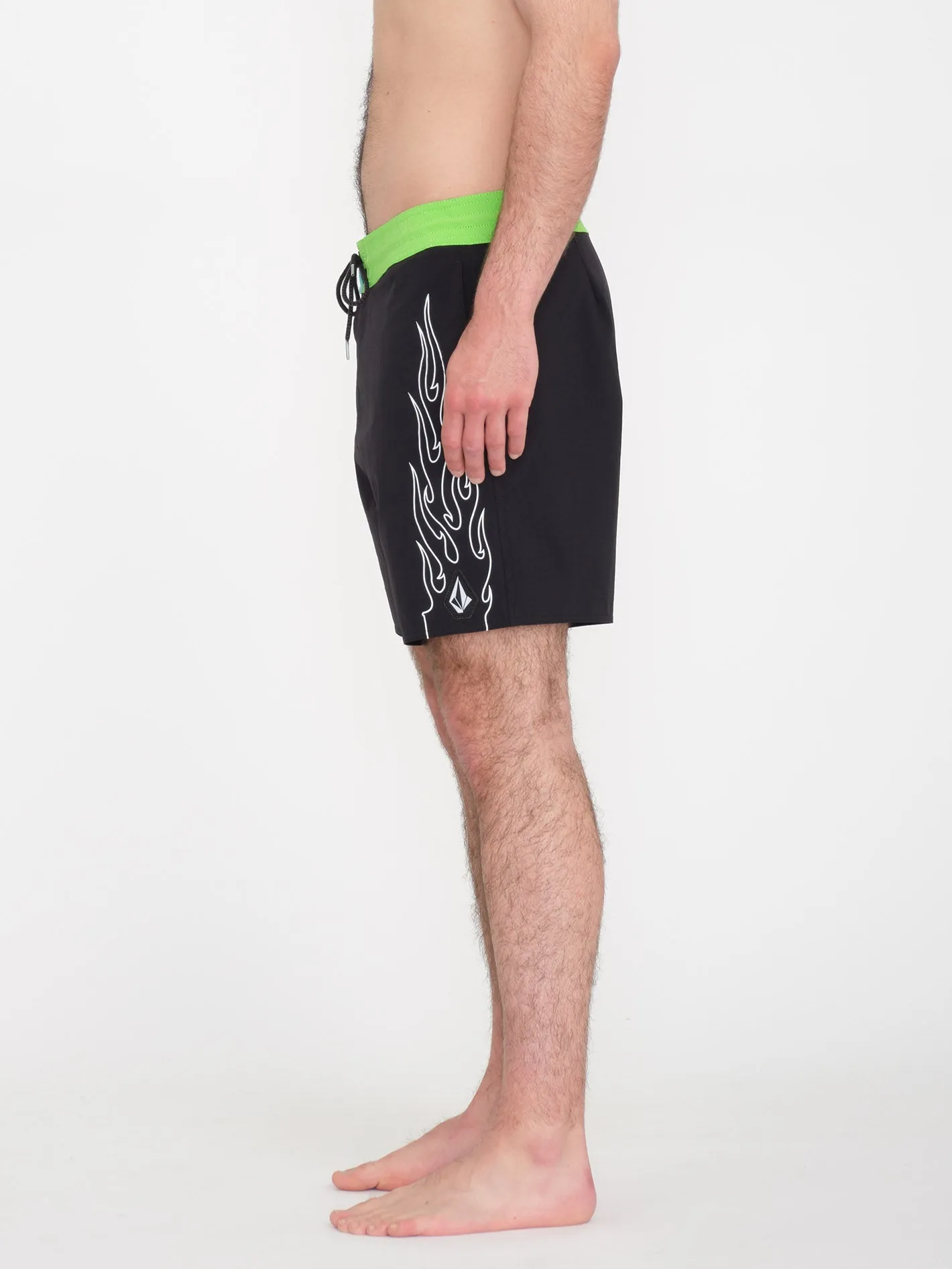 About Time Liberators 17" Boardshort - BLACK