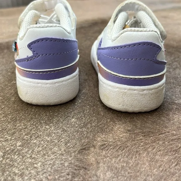 Adidas Forum Low 'Fruits &amp; Rainbow Patches' Low Top Lace Velcro Girls Sneakers