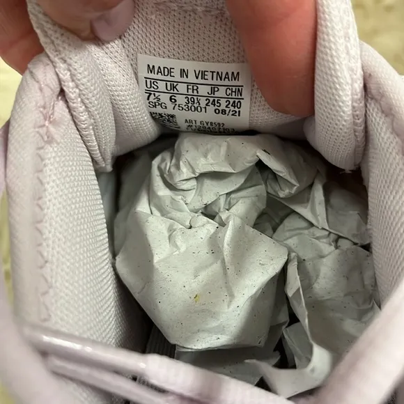 Adidas Light Pink Nario Move Sneakers 7.5