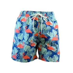Adoretex Men's Flamingo Printed Beach Board Shorts (MP013)
