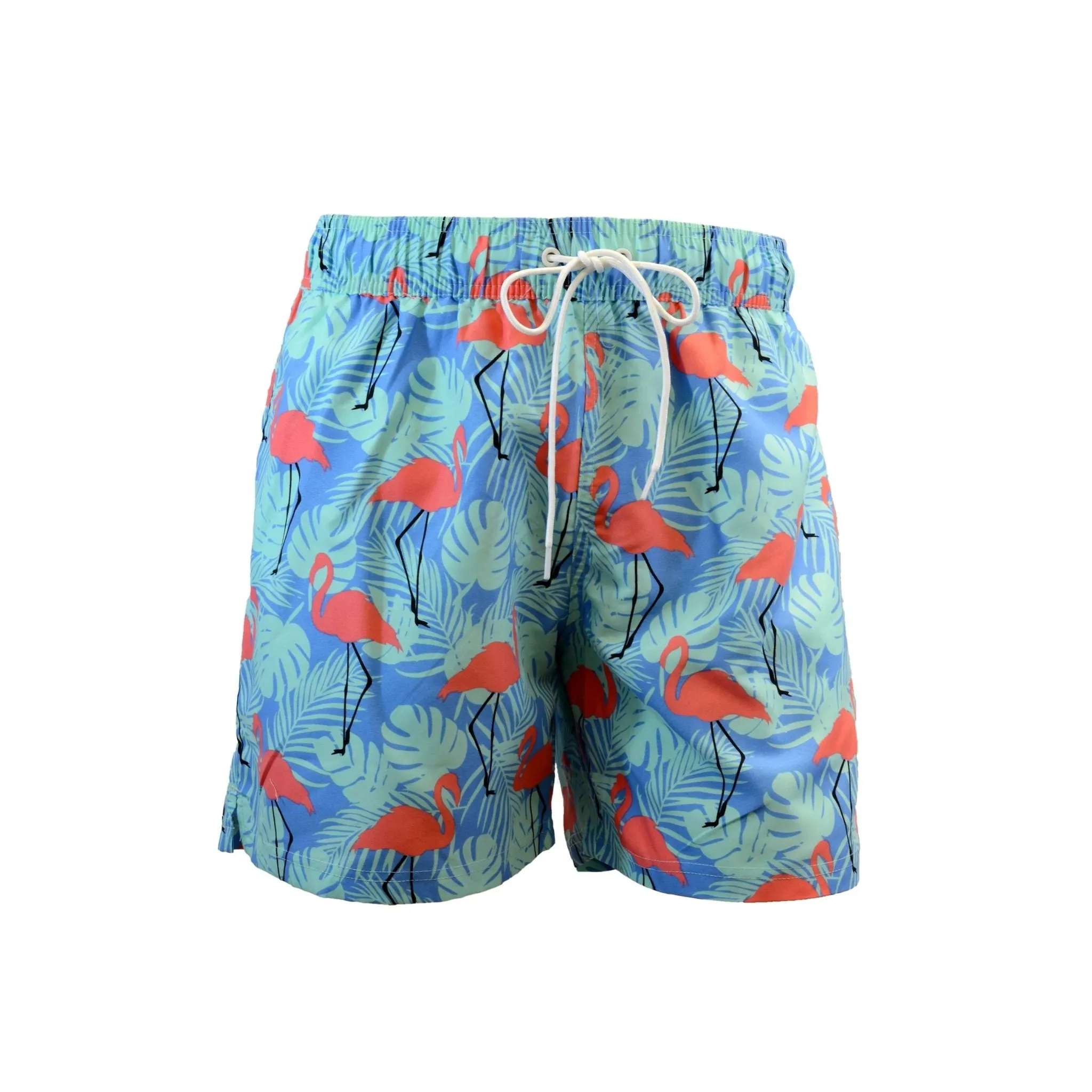 Adoretex Men's Flamingo Printed Beach Board Shorts (MP013)