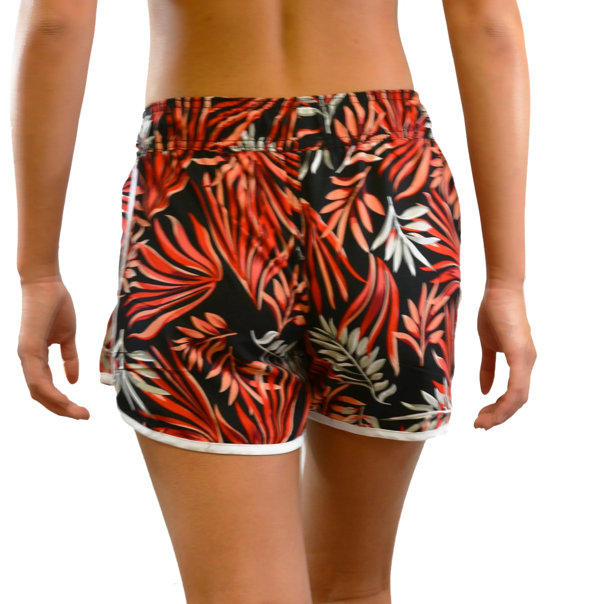Adoretex Women's Fern Garden Quick Dry Board & Water Shorts (FPB010)