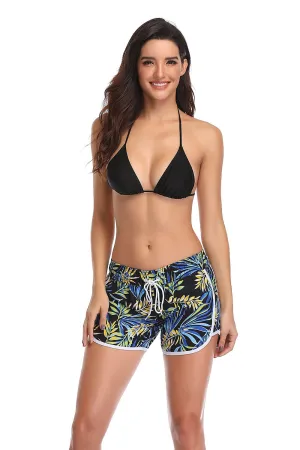 Adoretex Women's Fern Garden Quick Dry Board & Water Shorts (FPB010)
