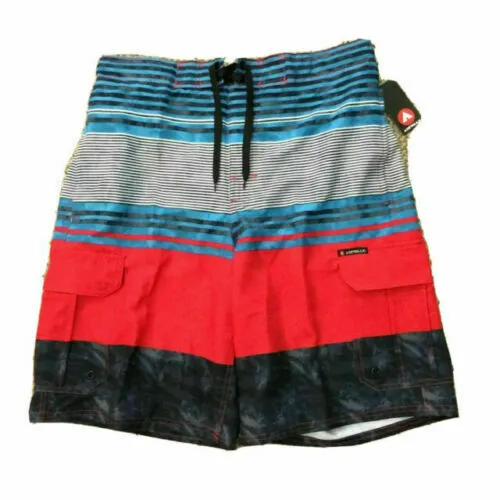 Airwalk Men's Swim Tie Front Board Shorts