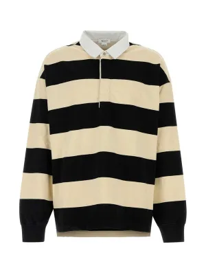 Alexander Mcqueen Black White Polo Shirts