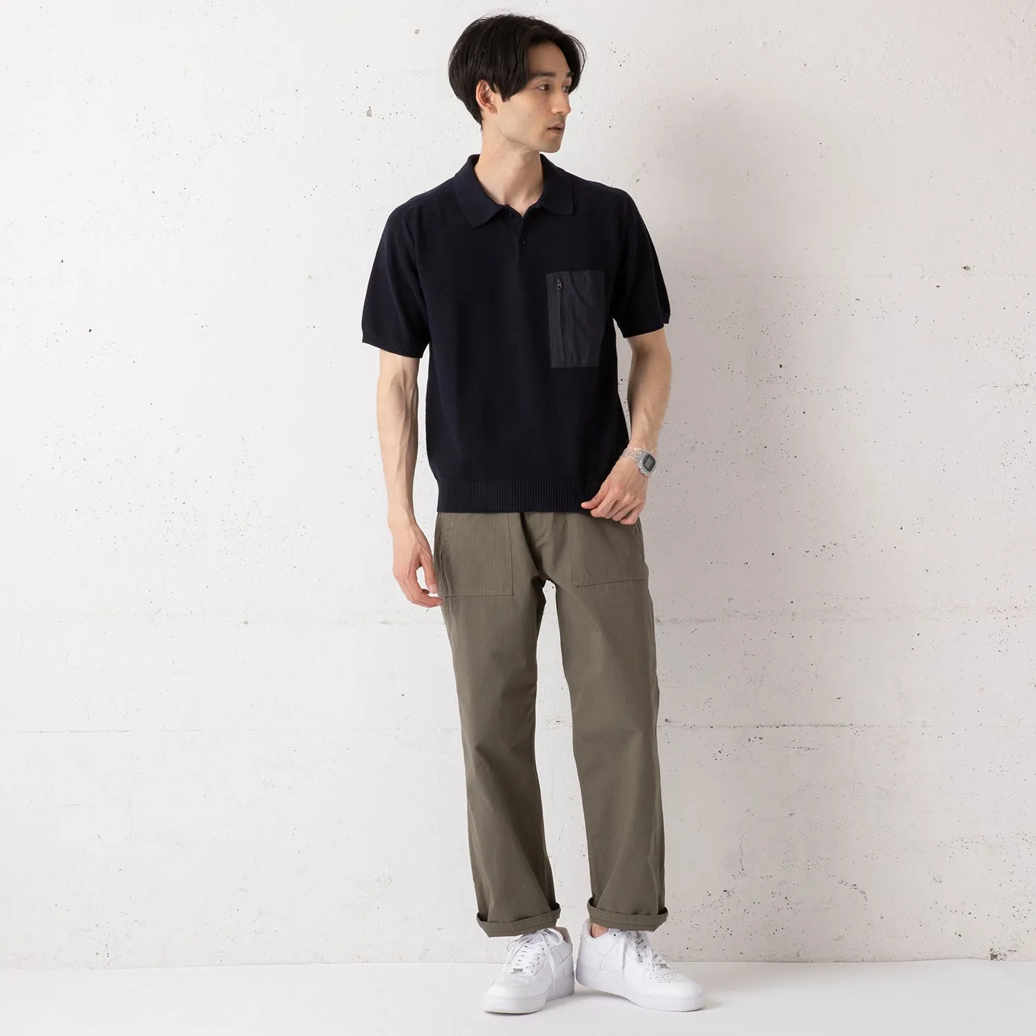 ALPHA INDUSTRIES | アルファ インダストリーズ　S/S Polo Shirts