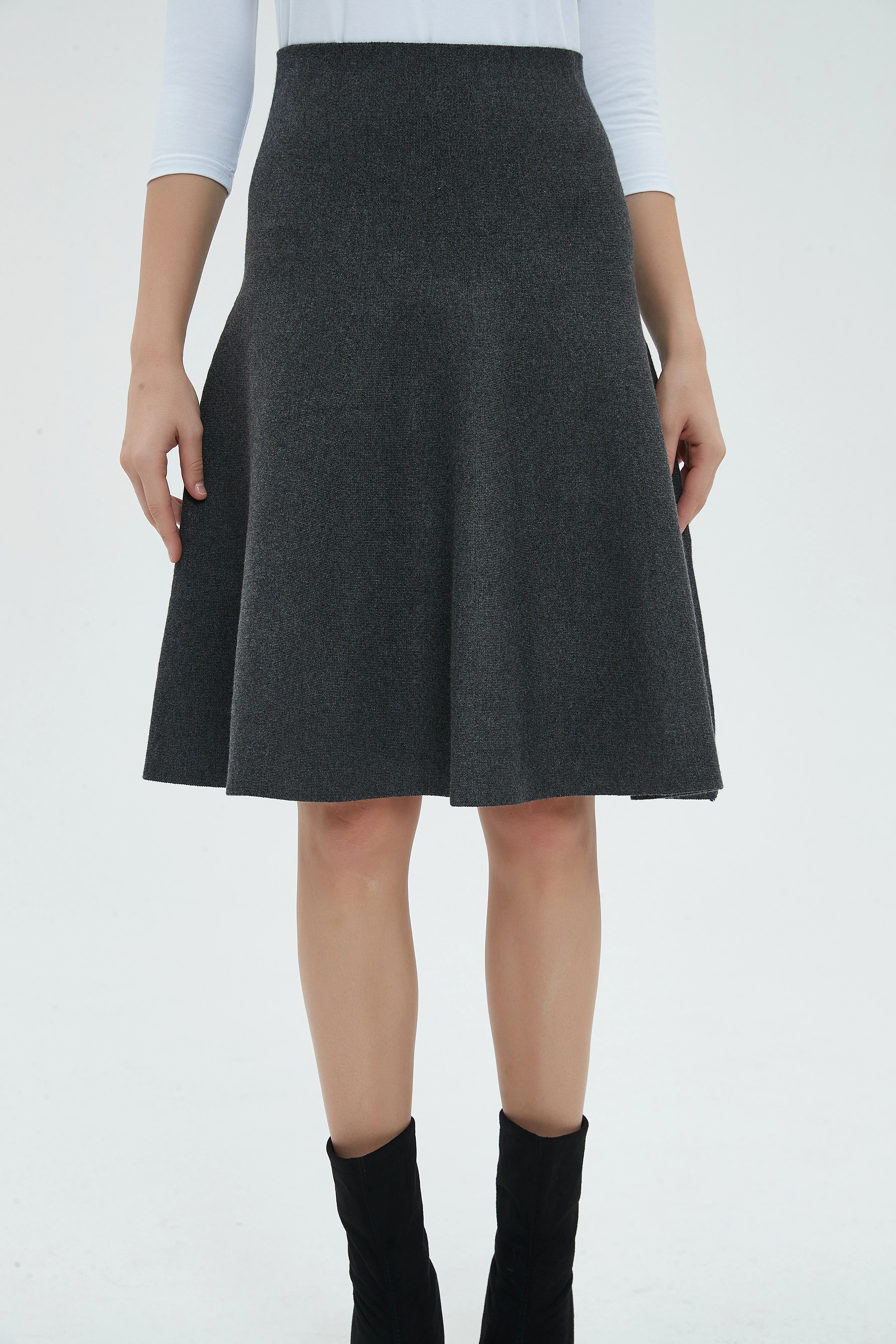 AMAZING  MM SKIRT - DARK GREY