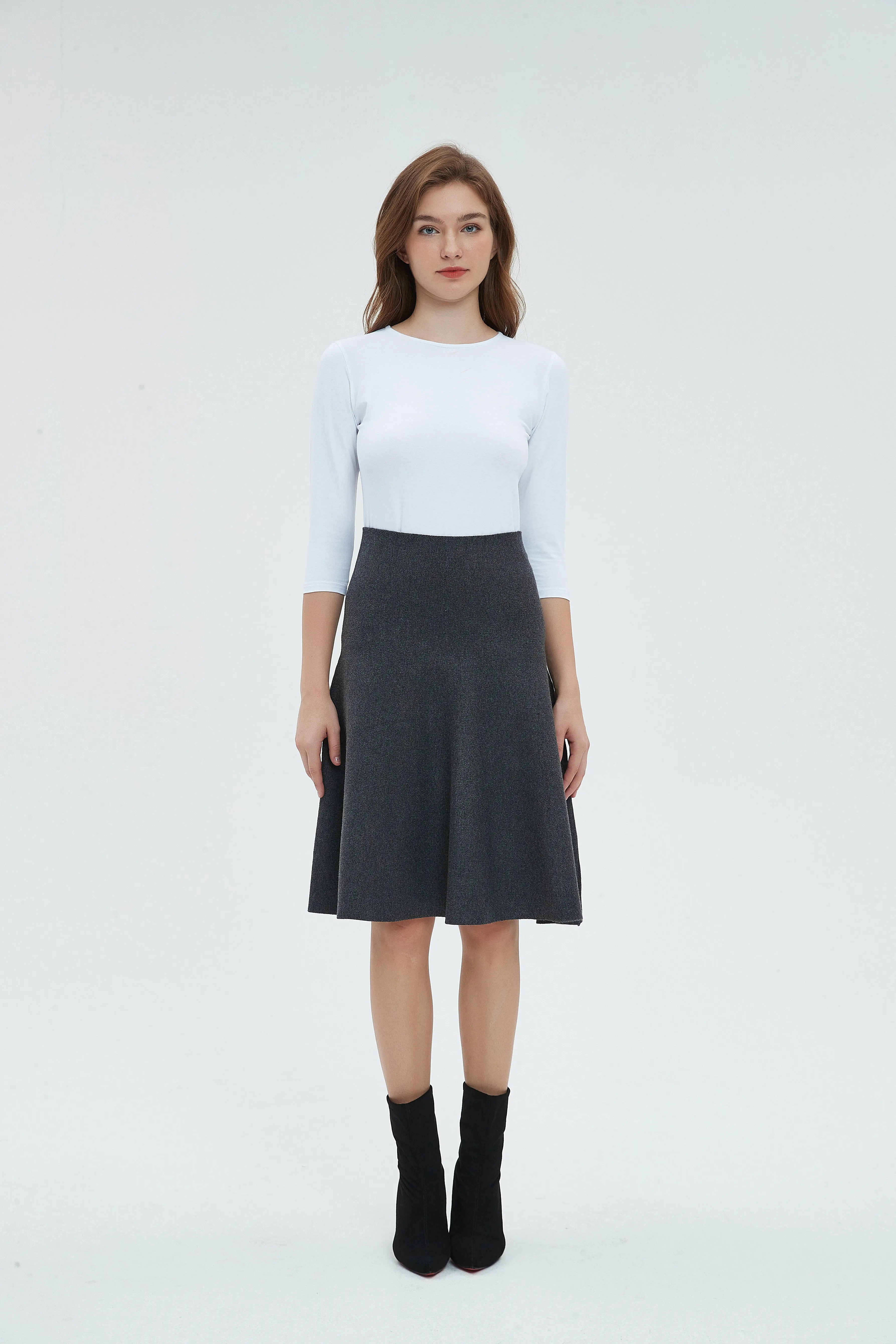 AMAZING  MM SKIRT - DARK GREY