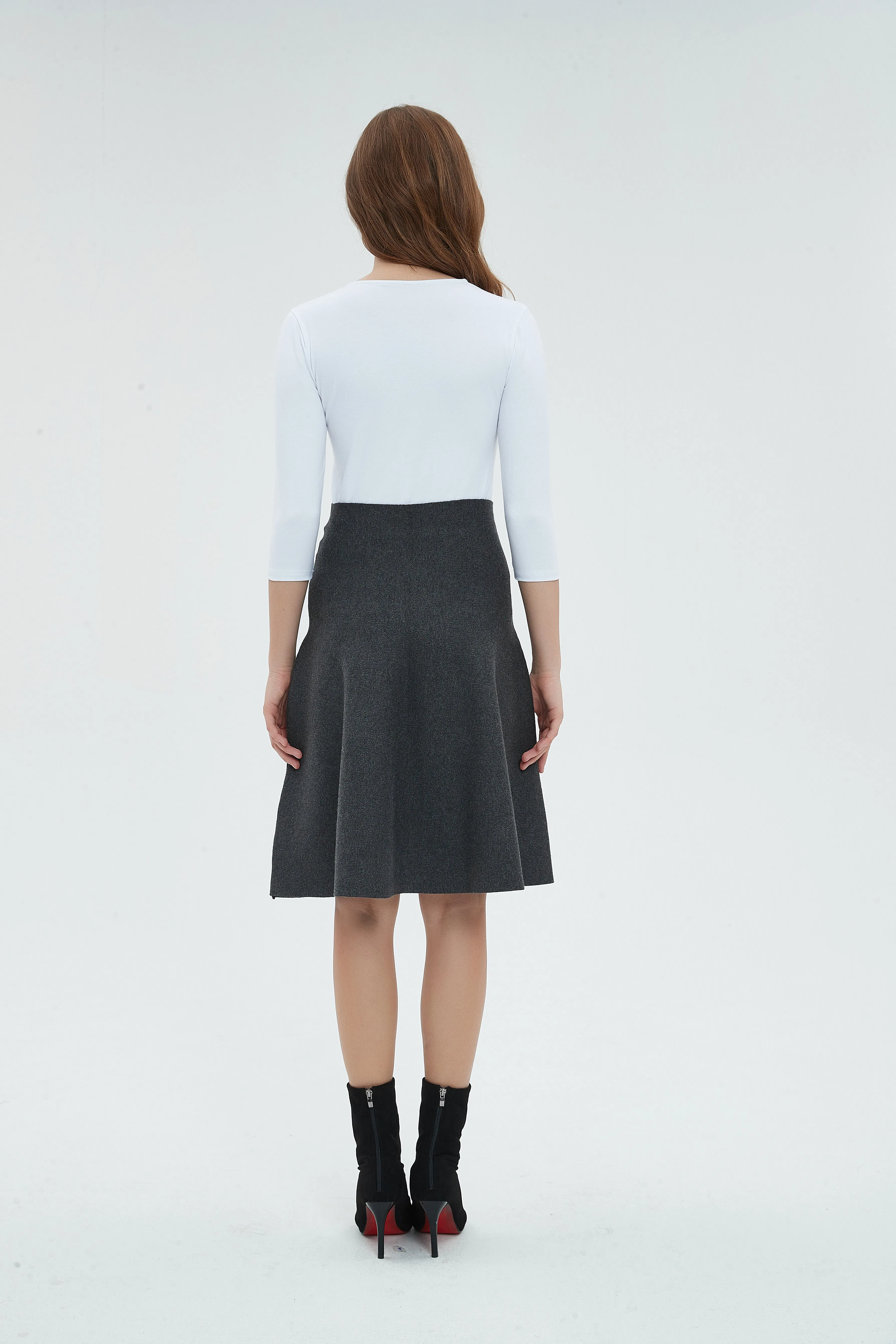 AMAZING  MM SKIRT - DARK GREY