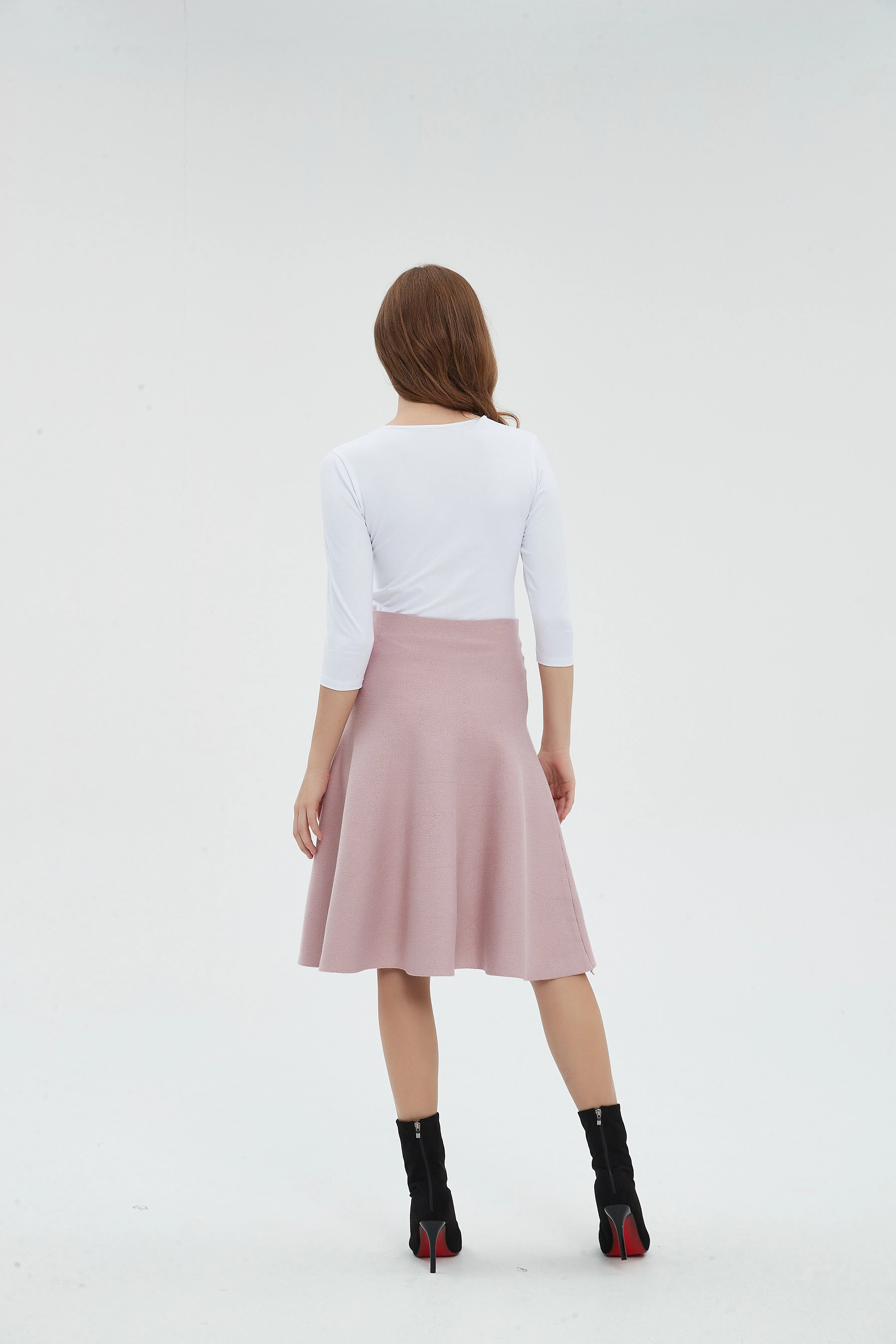 AMAZING  MM SKIRT - DUSTY ROSE