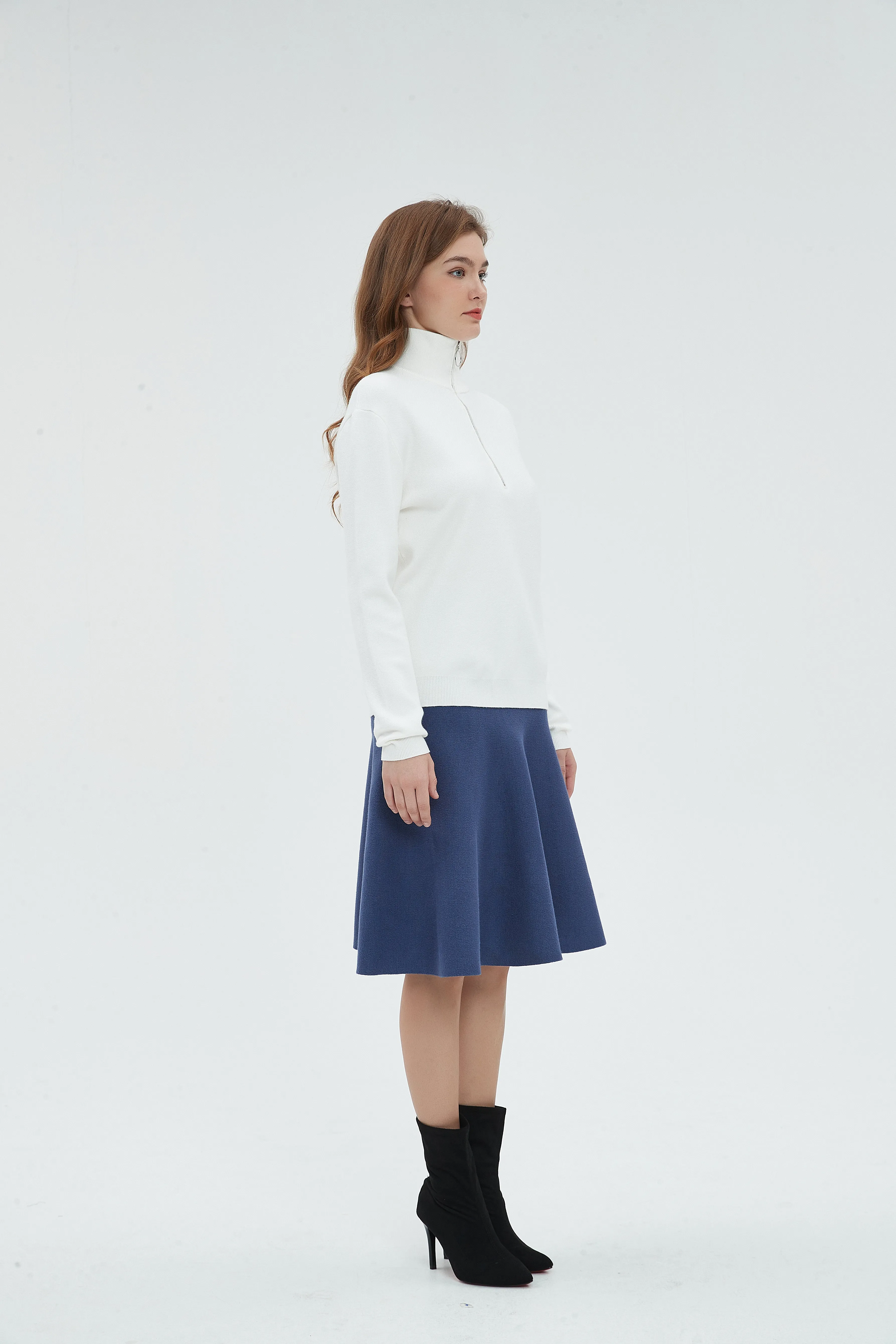 AMAZING  MM SKIRT - INDIGO DENIM