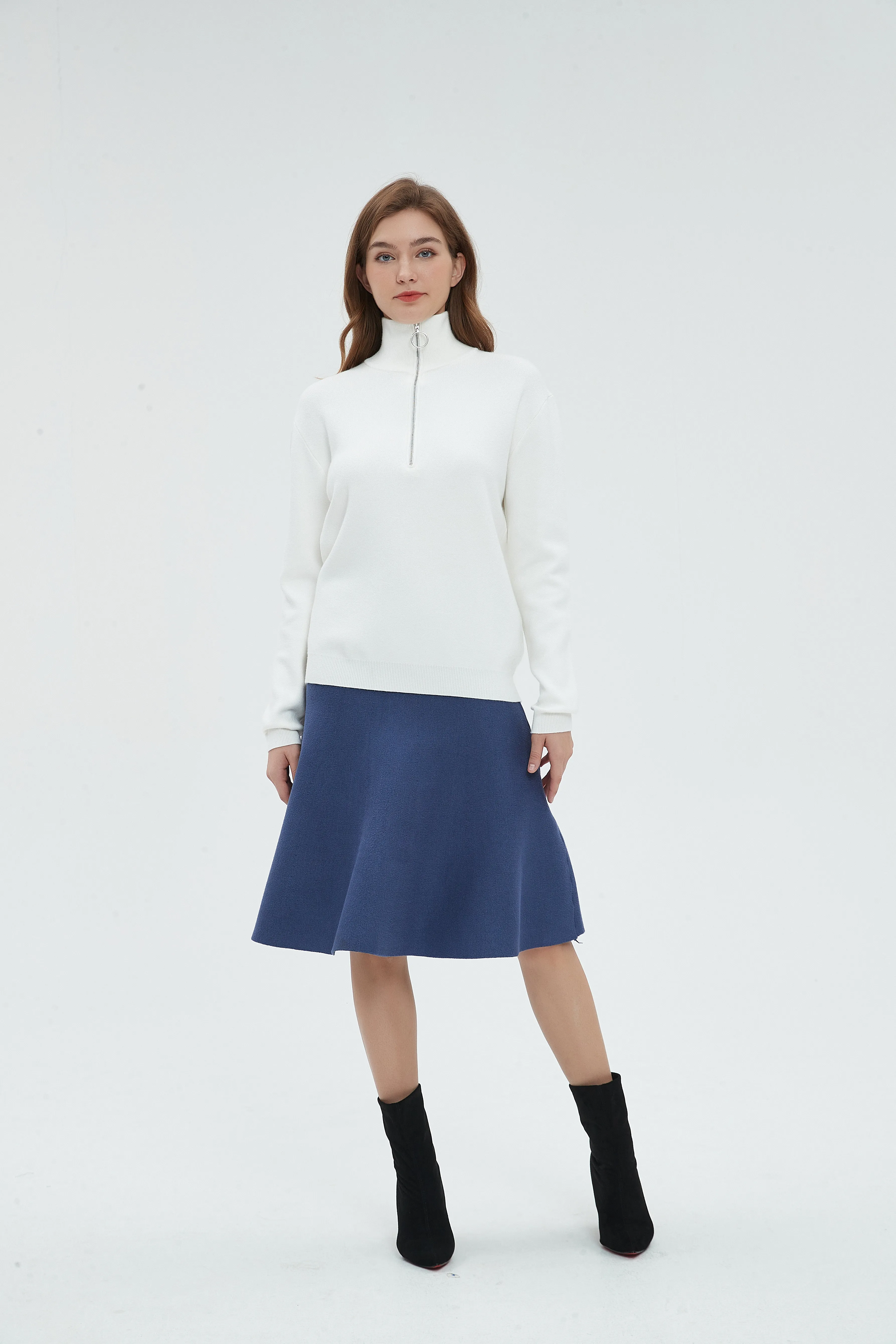 AMAZING  MM SKIRT - INDIGO DENIM