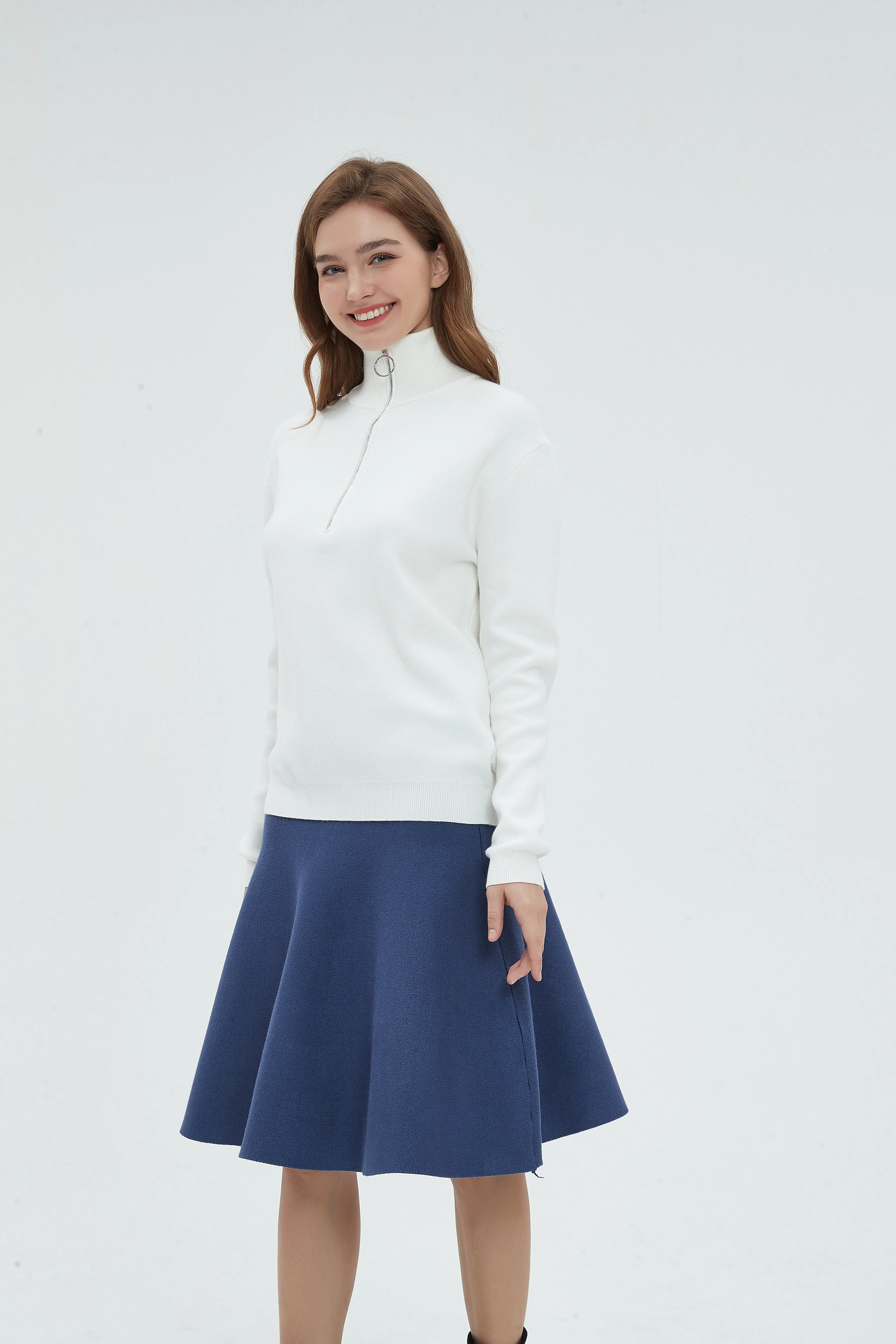 AMAZING  MM SKIRT - INDIGO DENIM