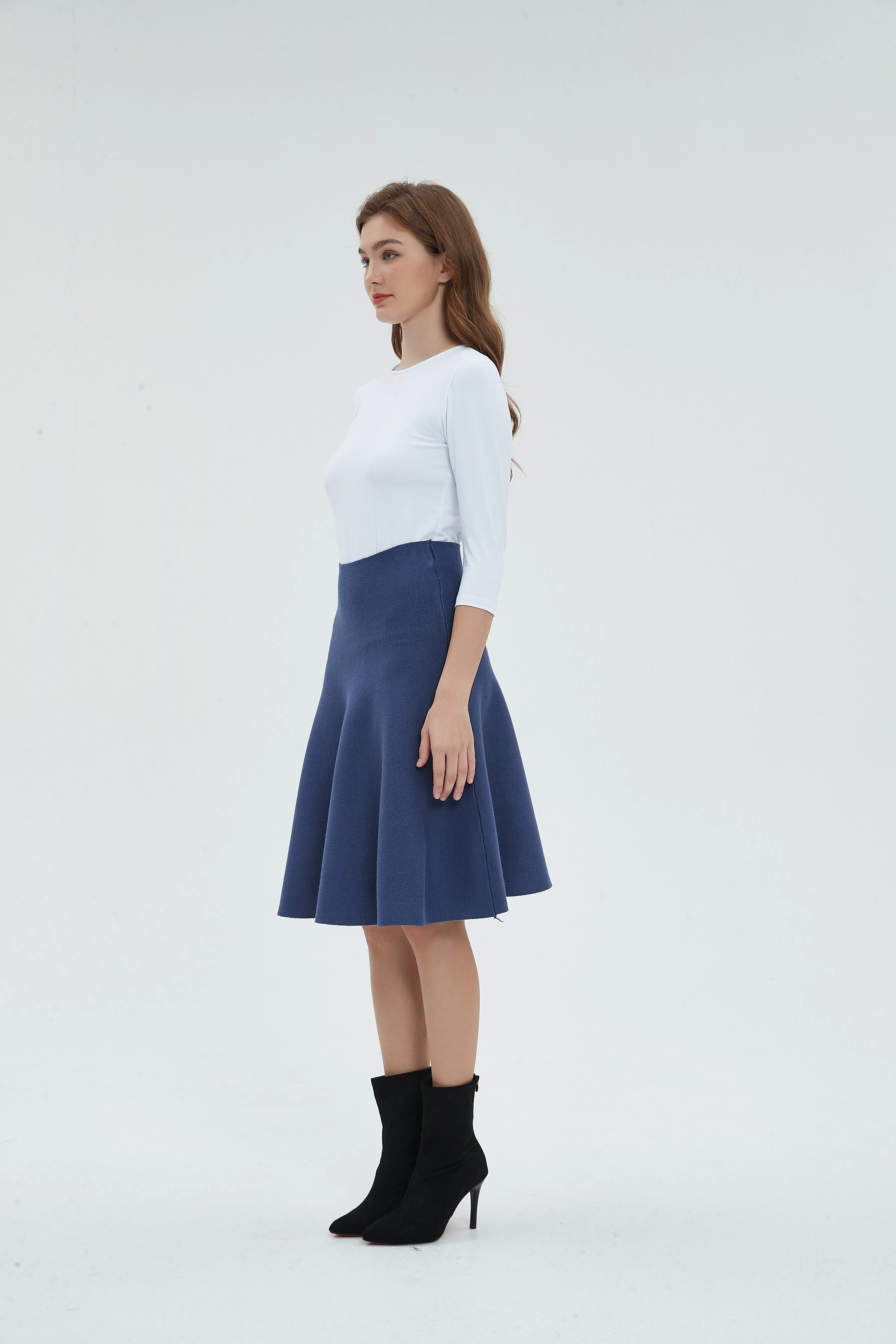 AMAZING  MM SKIRT - INDIGO DENIM