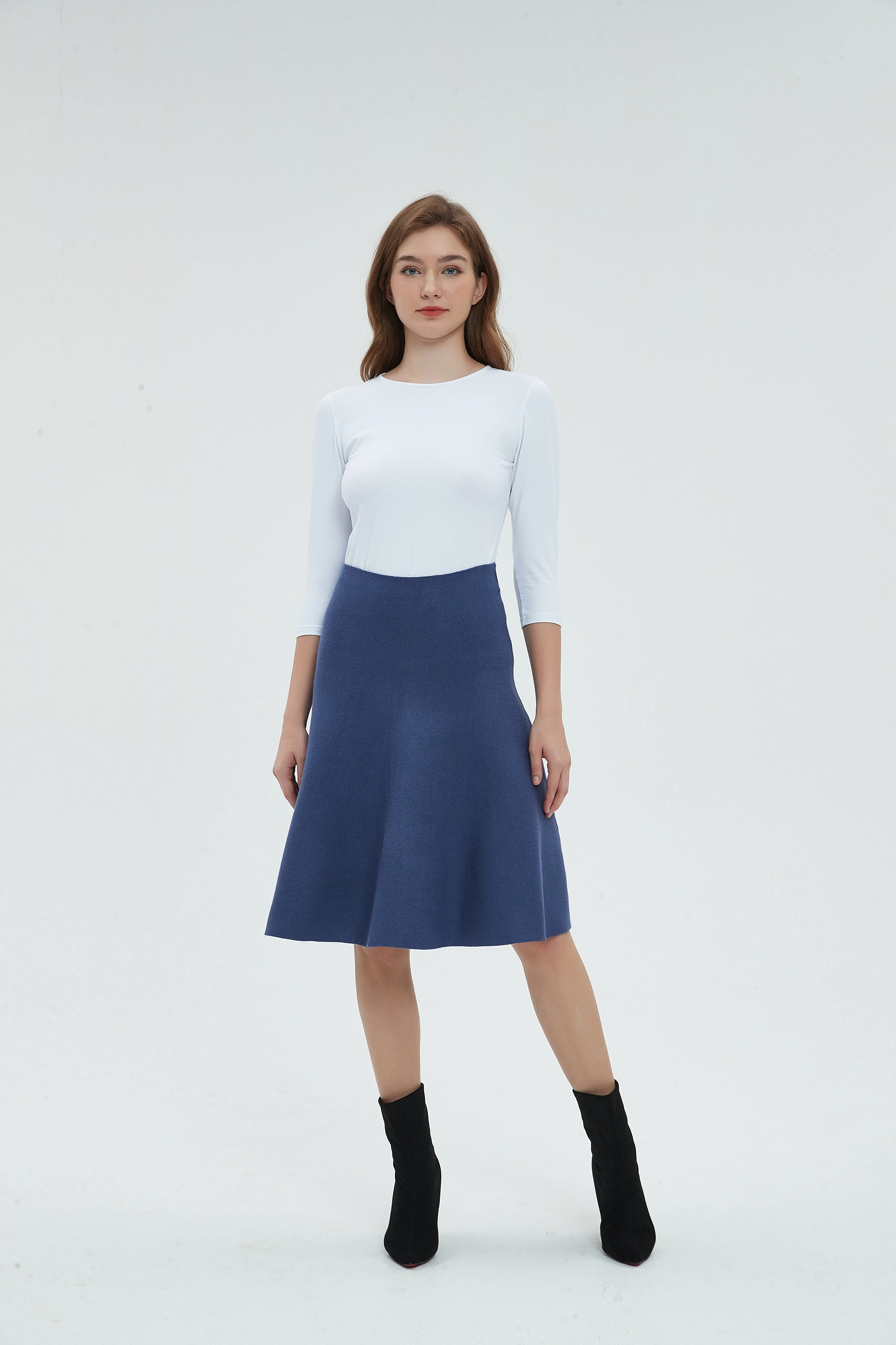 AMAZING  MM SKIRT - INDIGO DENIM
