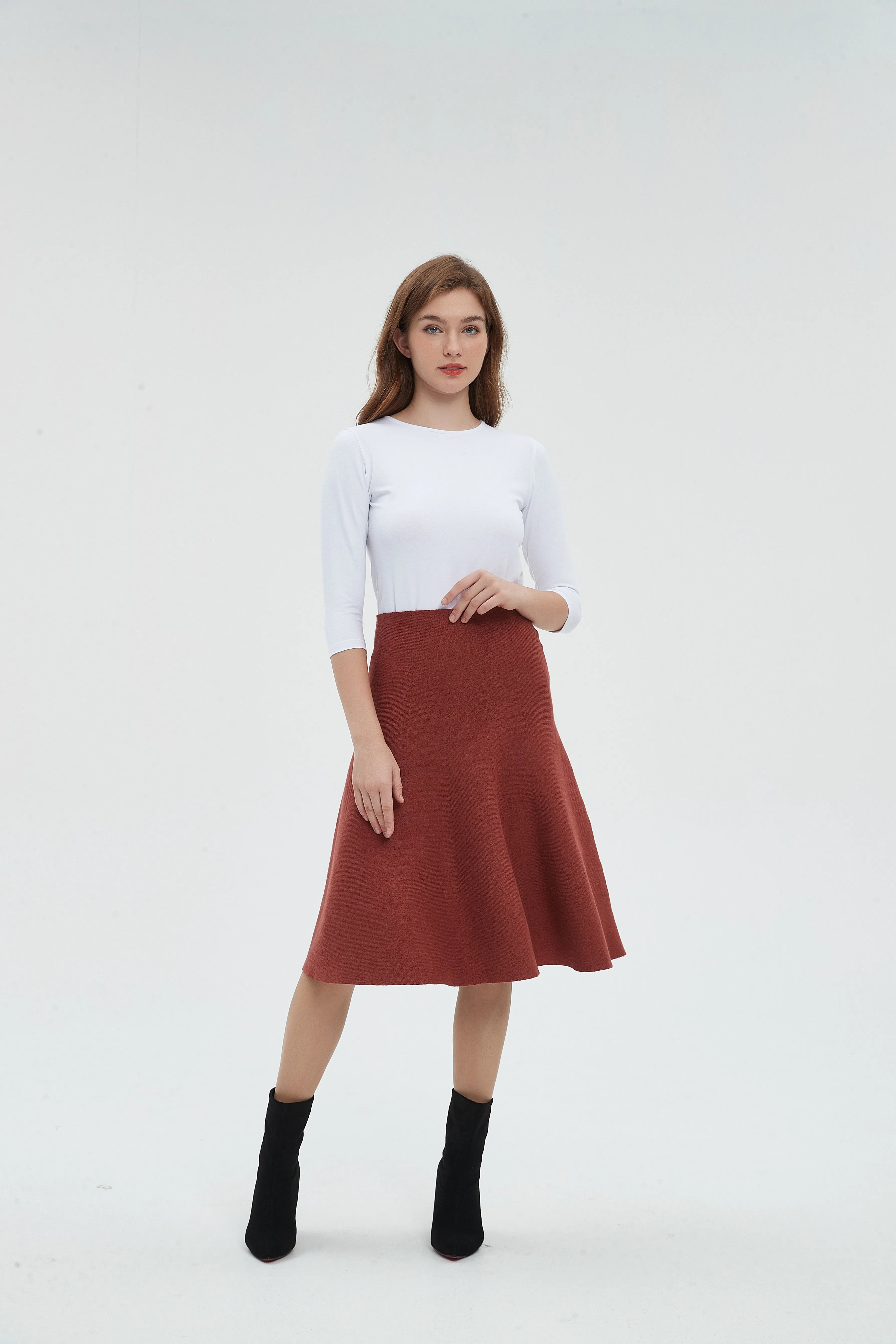 AMAZING  MM SKIRT - RUST