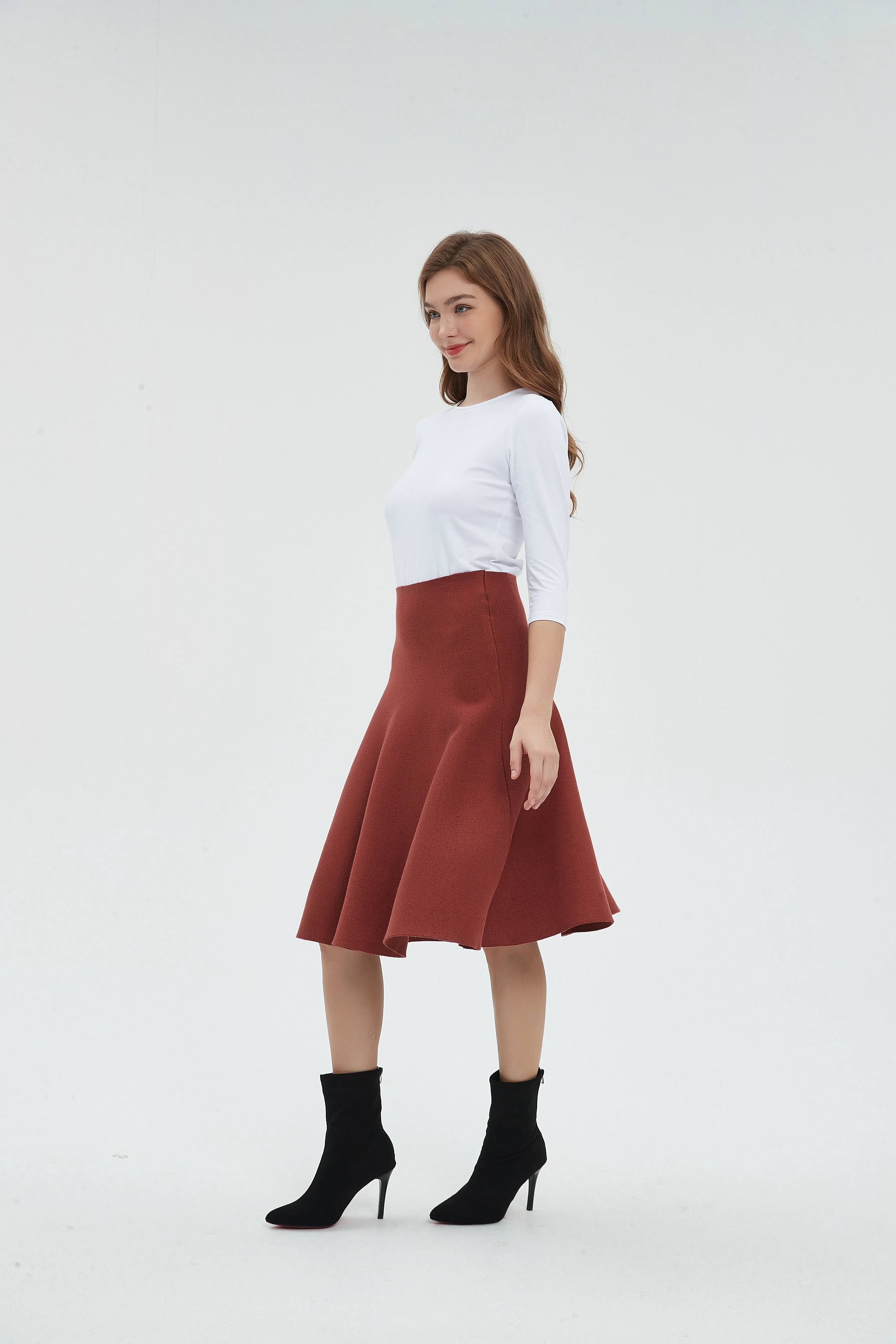 AMAZING  MM SKIRT - RUST