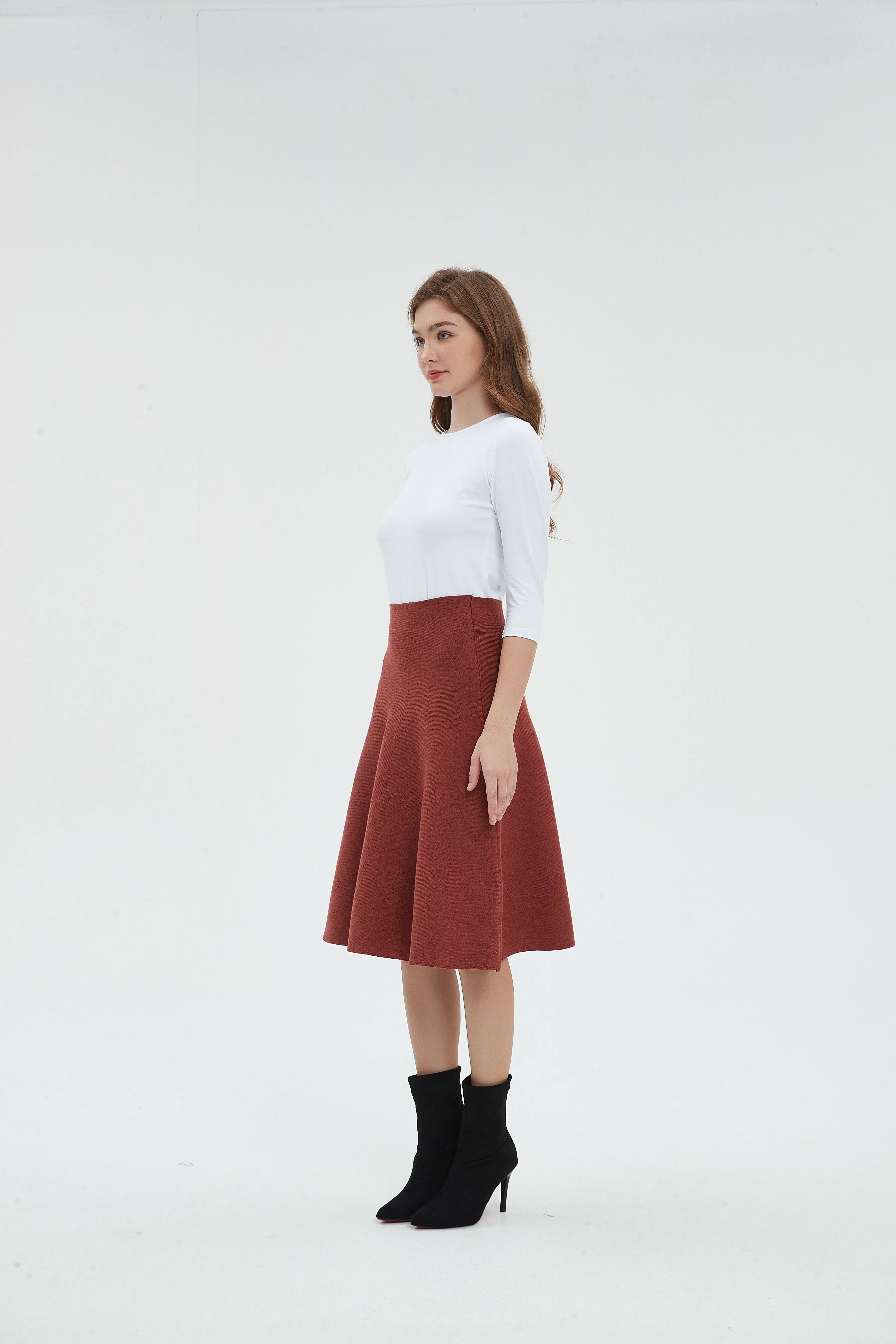 AMAZING  MM SKIRT - RUST