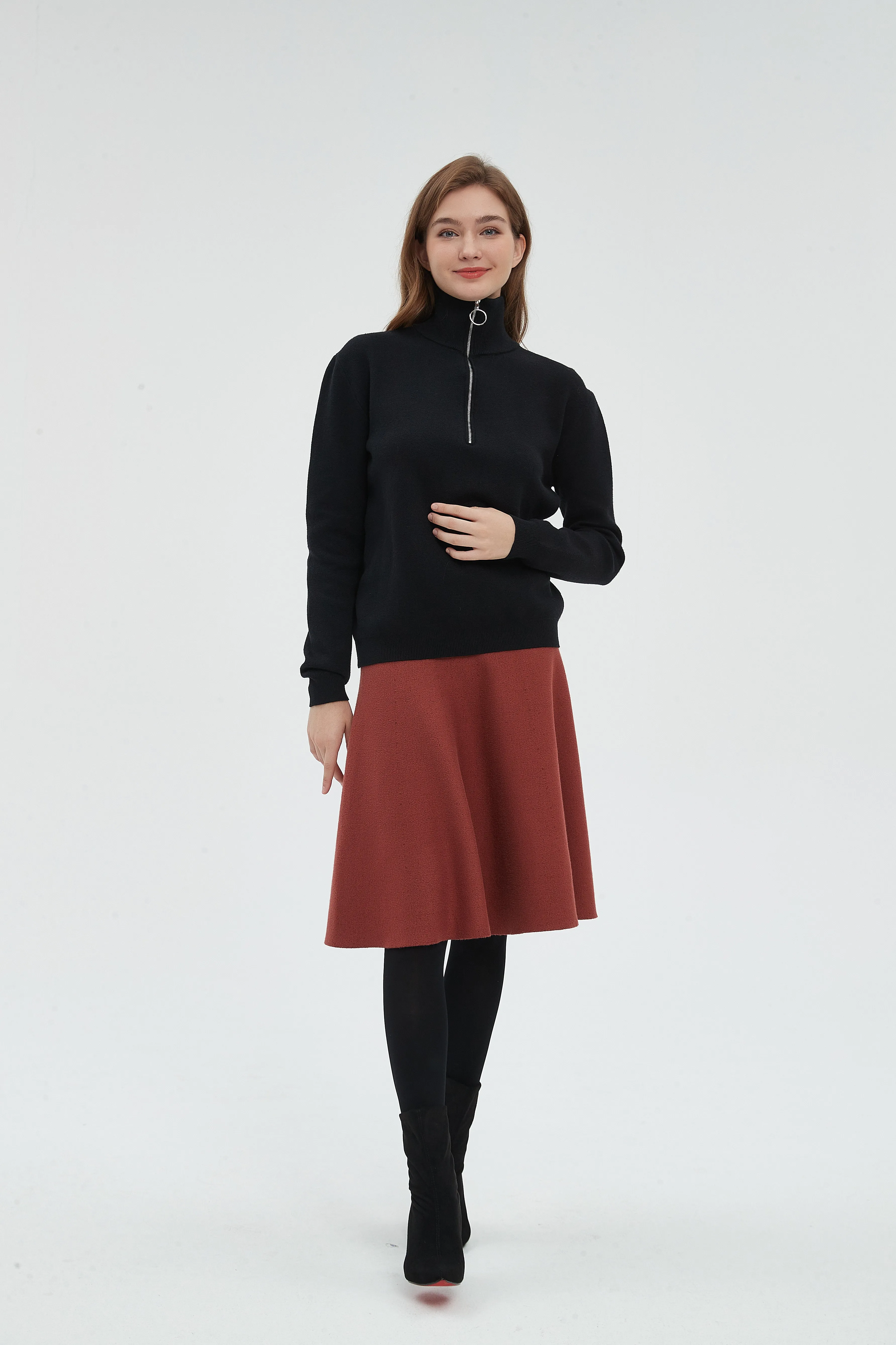 AMAZING  MM SKIRT - RUST