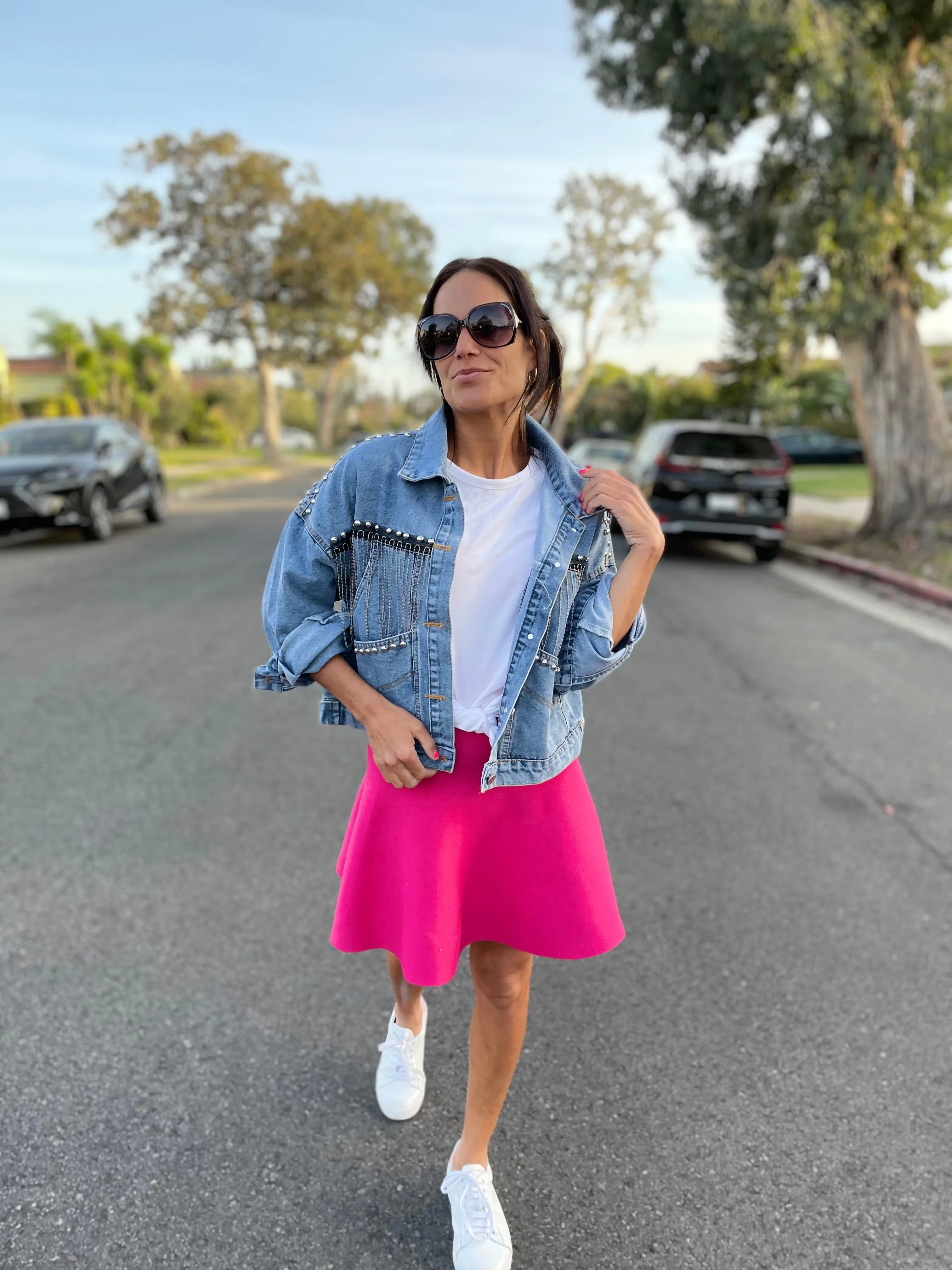 AMAZING MM SKIRT - YEAR ROUND HOT PINK