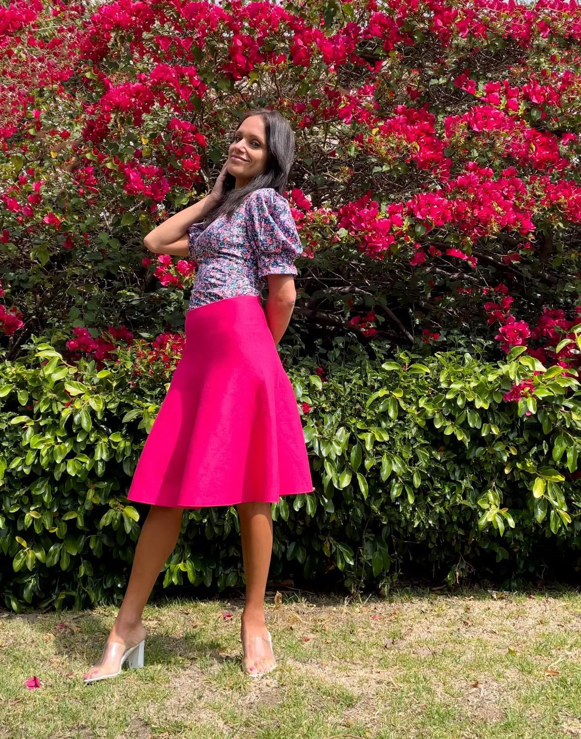 AMAZING MM SKIRT - YEAR ROUND HOT PINK