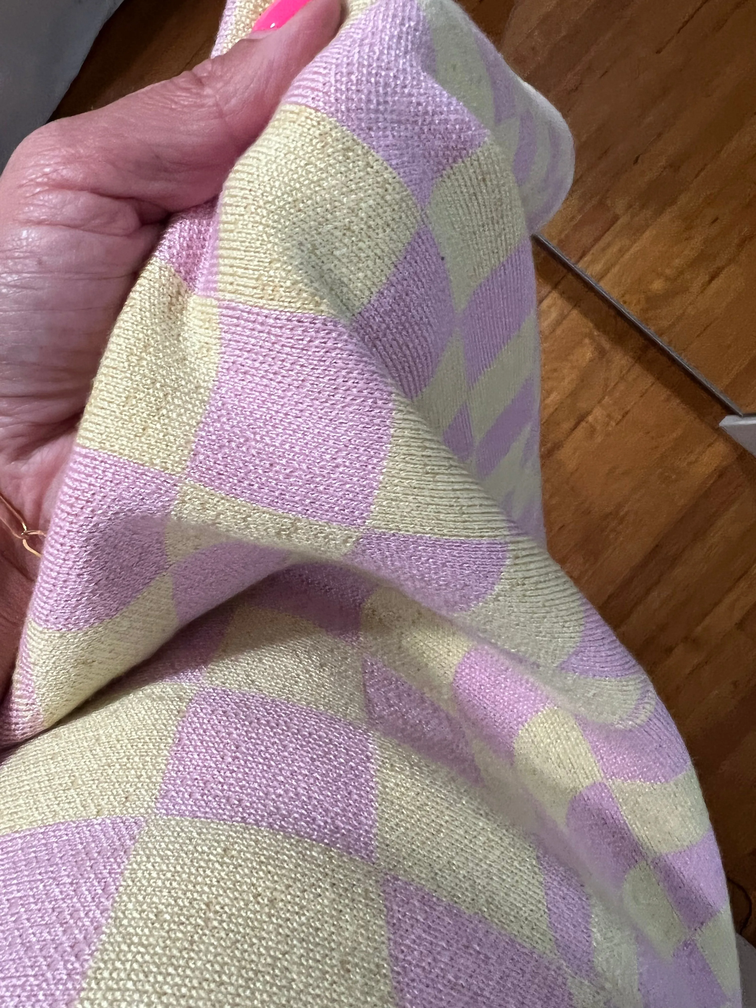 Amazing MM Skirt - Year Round Pink Yellow Check