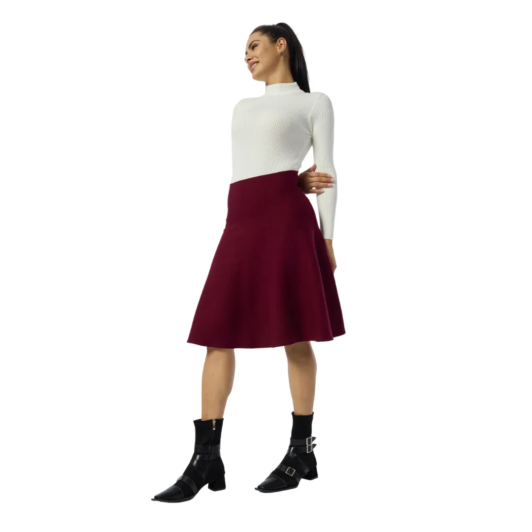 AMAZING MM SKIRT YR RND DARK MAROON