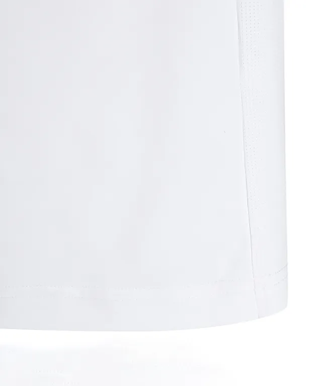 ANEW Golf: Men Back Triangular Point Short T-Shirt - White