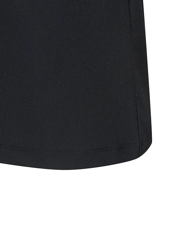 ANEW Golf: Women Corduroy Long T-Shirt - Black