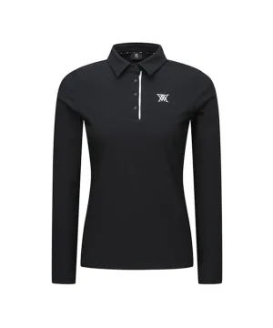 ANEW Golf: Women Corduroy Long T-Shirt - Black