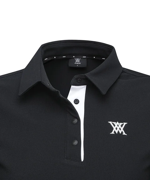 ANEW Golf: Women Corduroy Long T-Shirt - Black