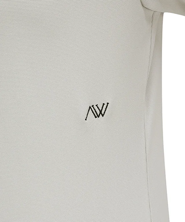 ANEW Golf: Women Corduroy Long T-Shirt - Light Gray