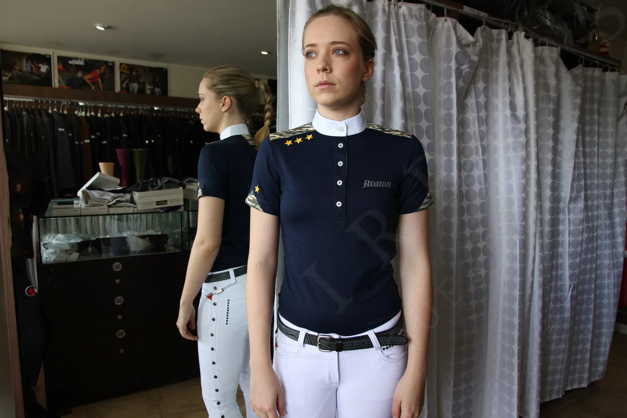Animo Bo Womens Competition Polo  - IT 44 / NZ 12