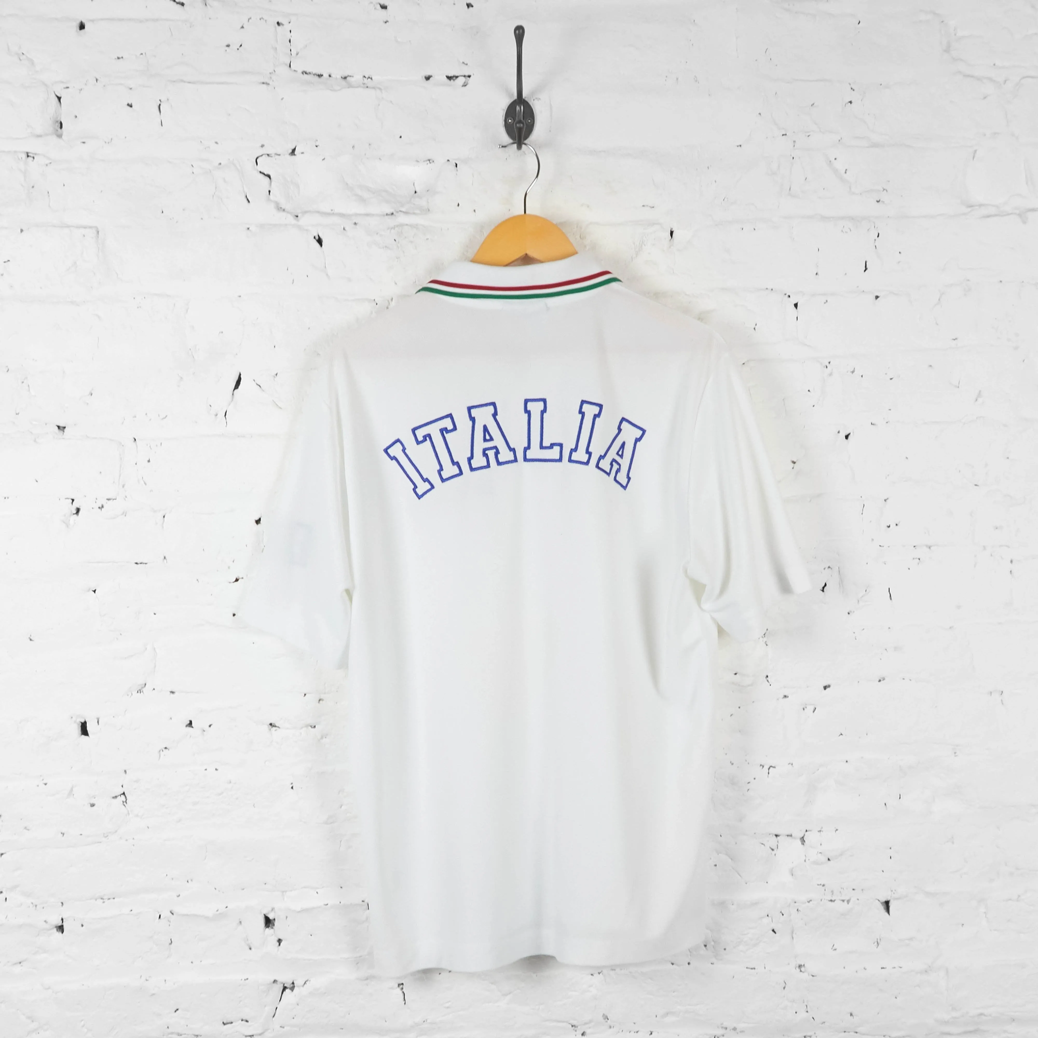Australian Italia Polo Shirt - White - XL