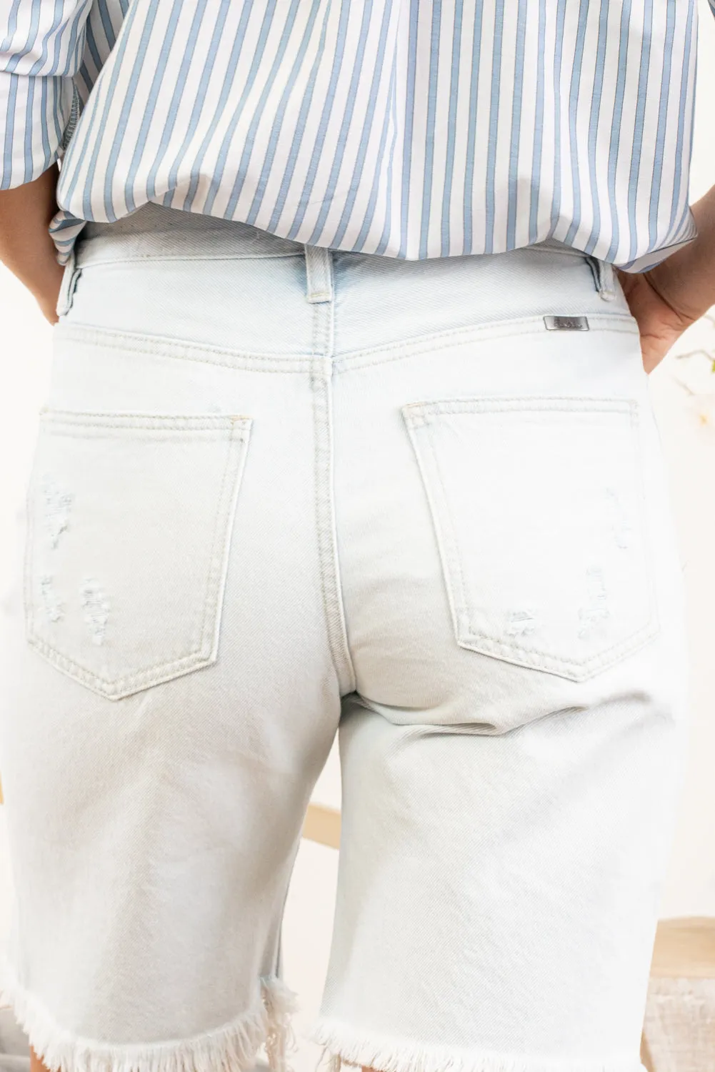 Ava High Rise 90s Boyfriend Shorts