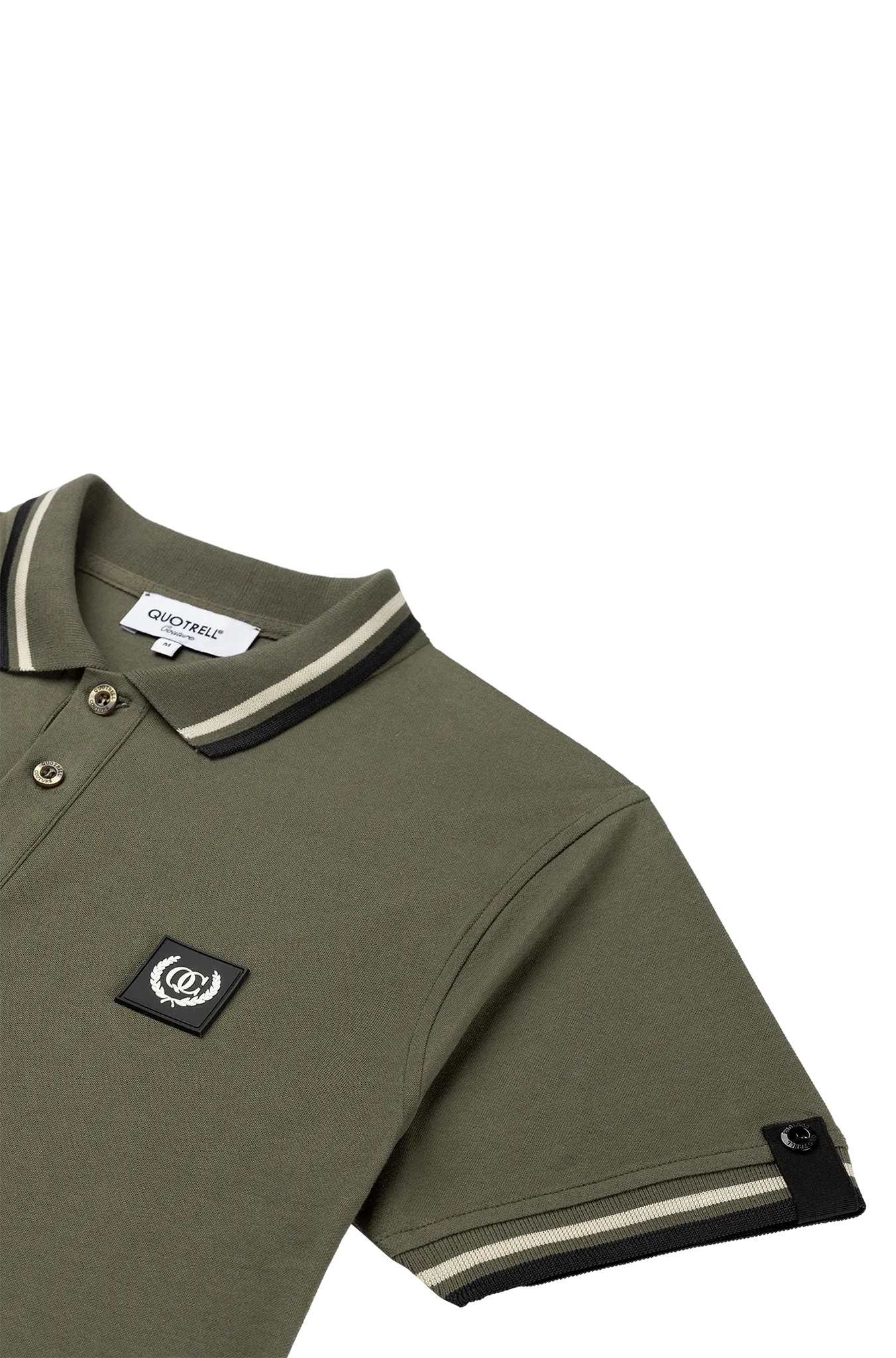 AVERGNE POLO | ARMY GREEN/BLACK