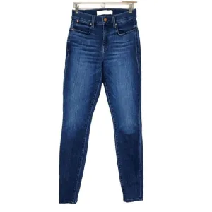 AYR The Chiller Skinny Jeans Womens 28 Medium Wash Blue Mid Rise Stretch
