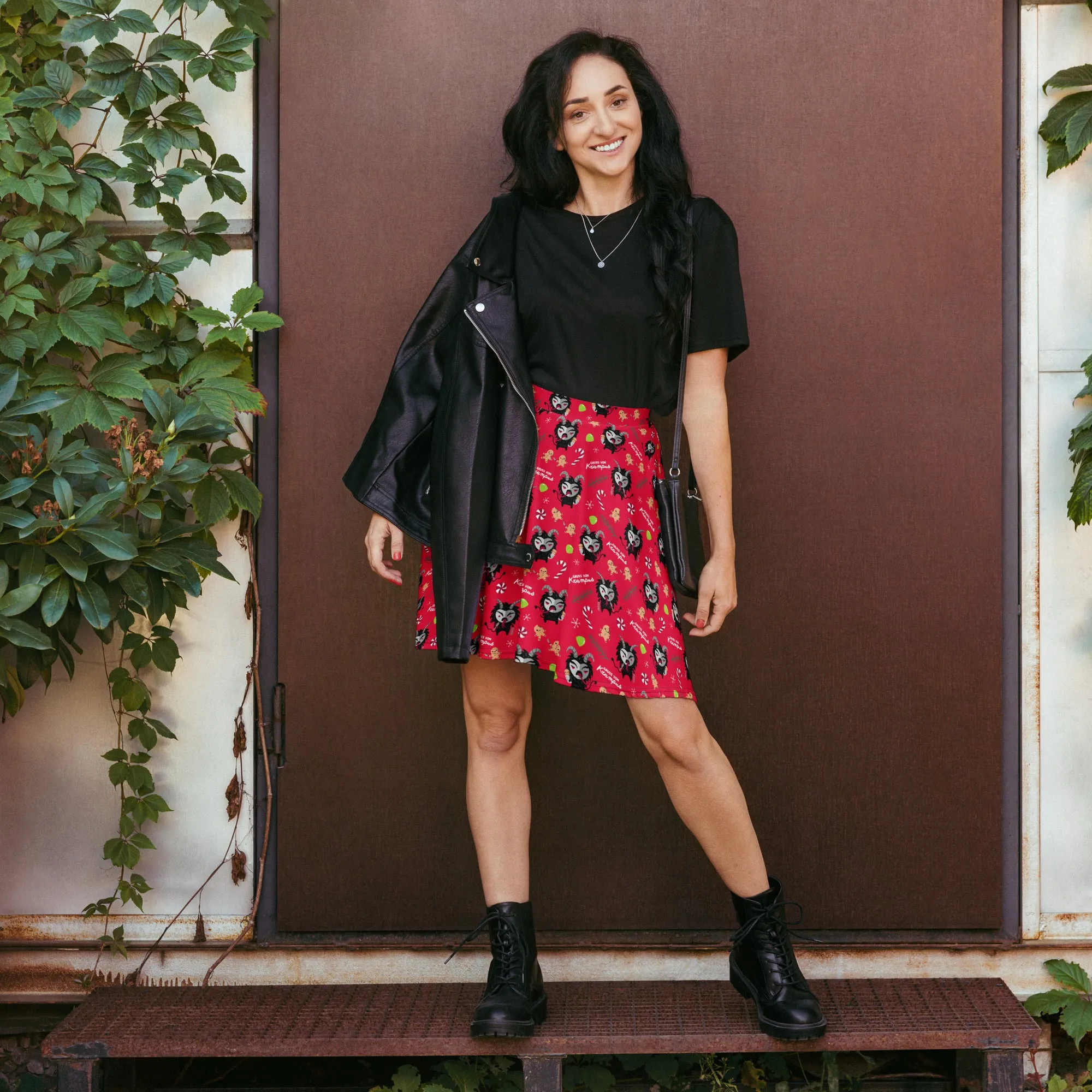 Baby Krampus Skater Skirt