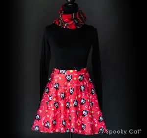 Baby Krampus Skater Skirt