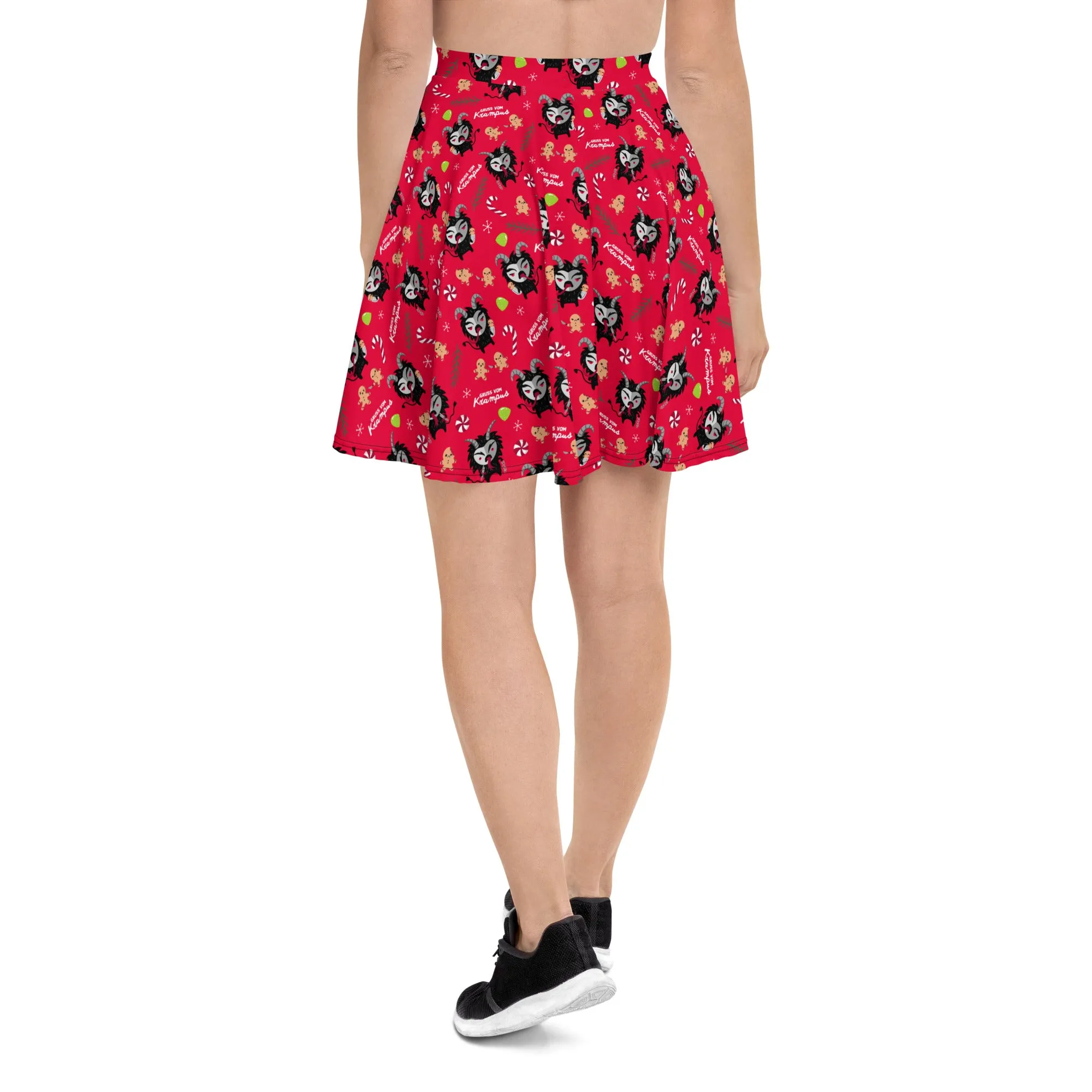 Baby Krampus Skater Skirt