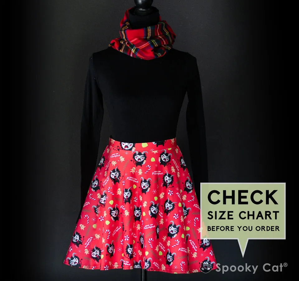 Baby Krampus Skater Skirt