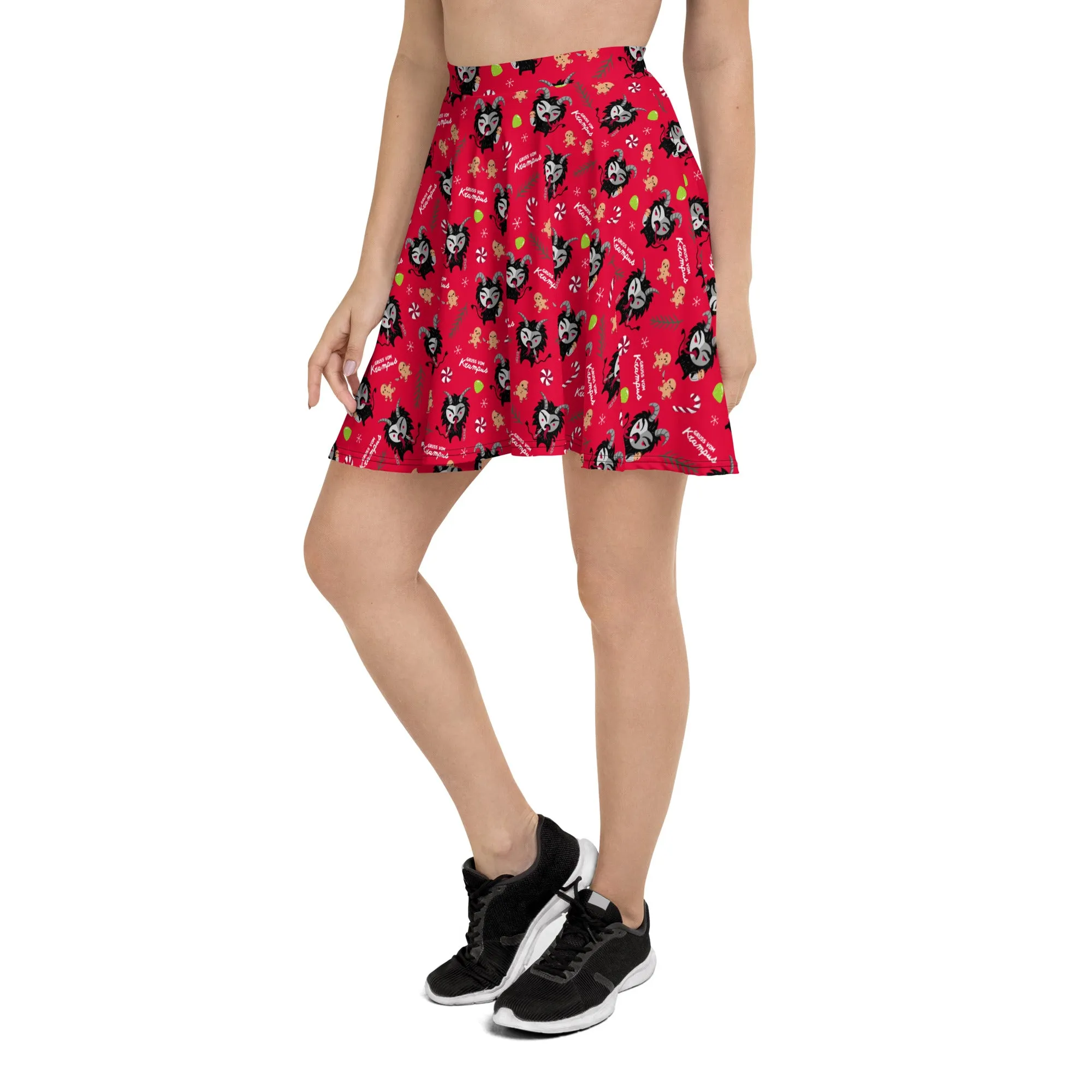Baby Krampus Skater Skirt