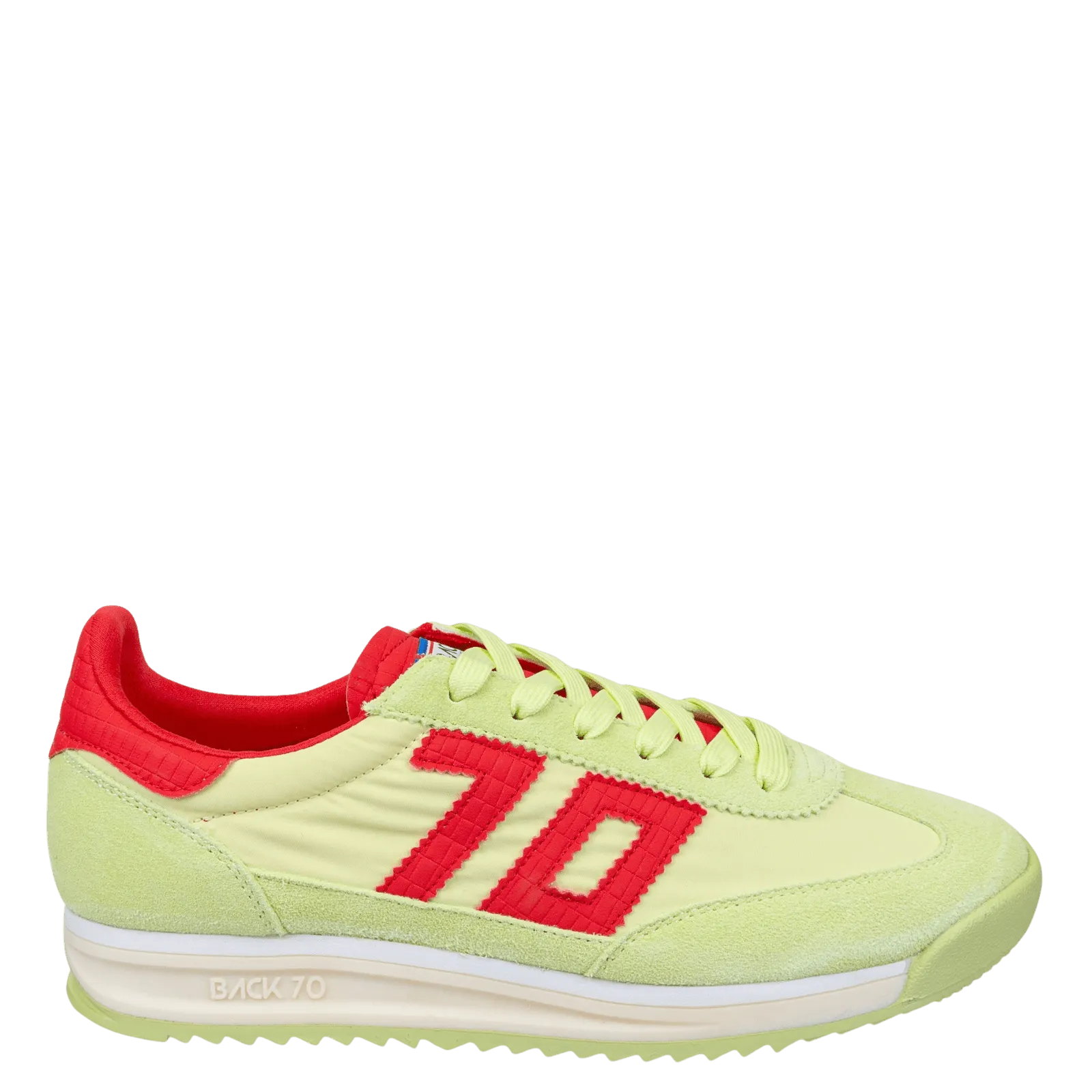 BACK 70 - BARKLEY JOGGER in LIGHT YELLOW RED Sneakers