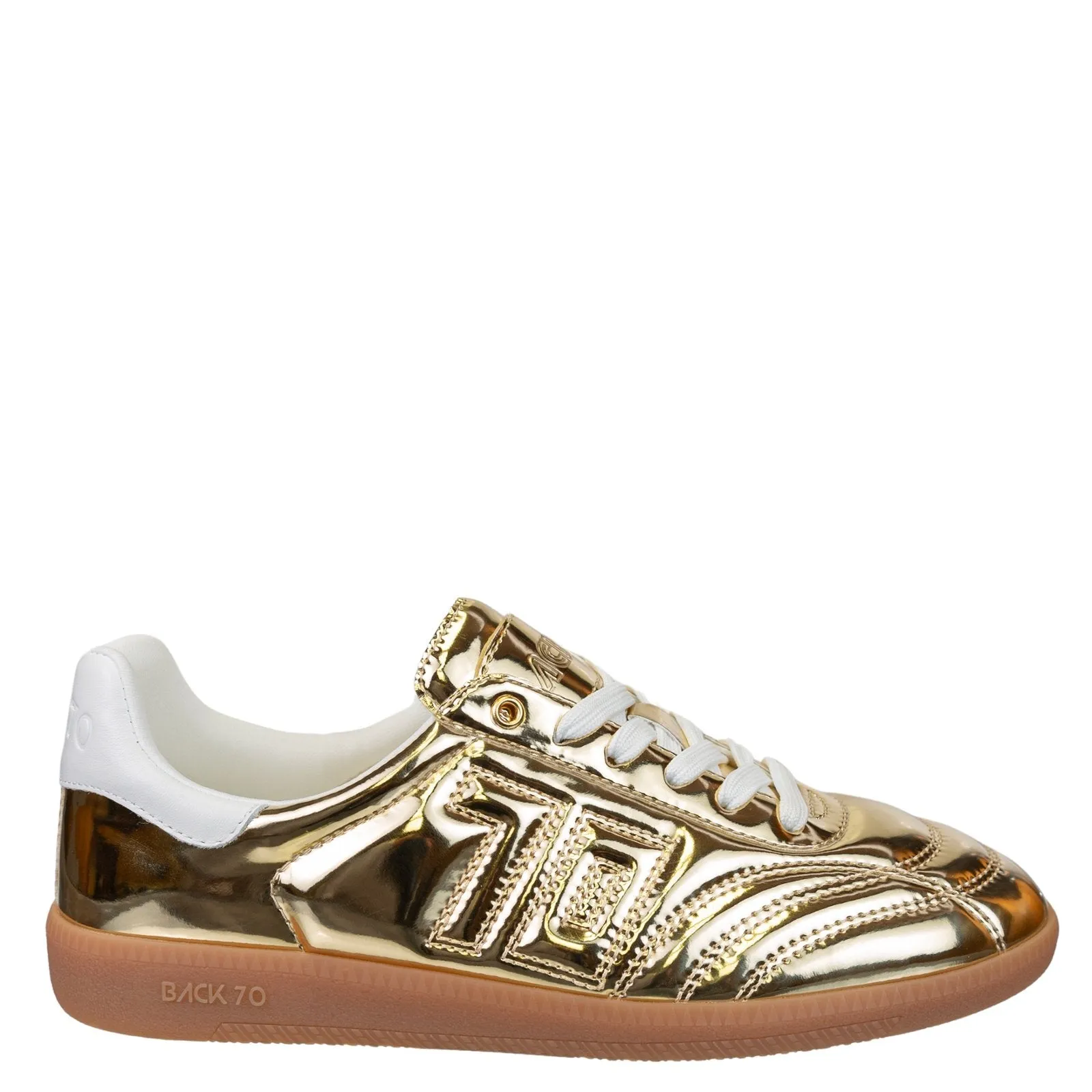 BACK 70 - FLUFFY in GOLD Sneakers
