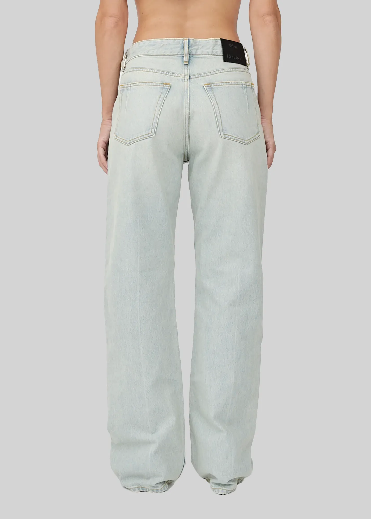 BAGGY BEATET BLUE